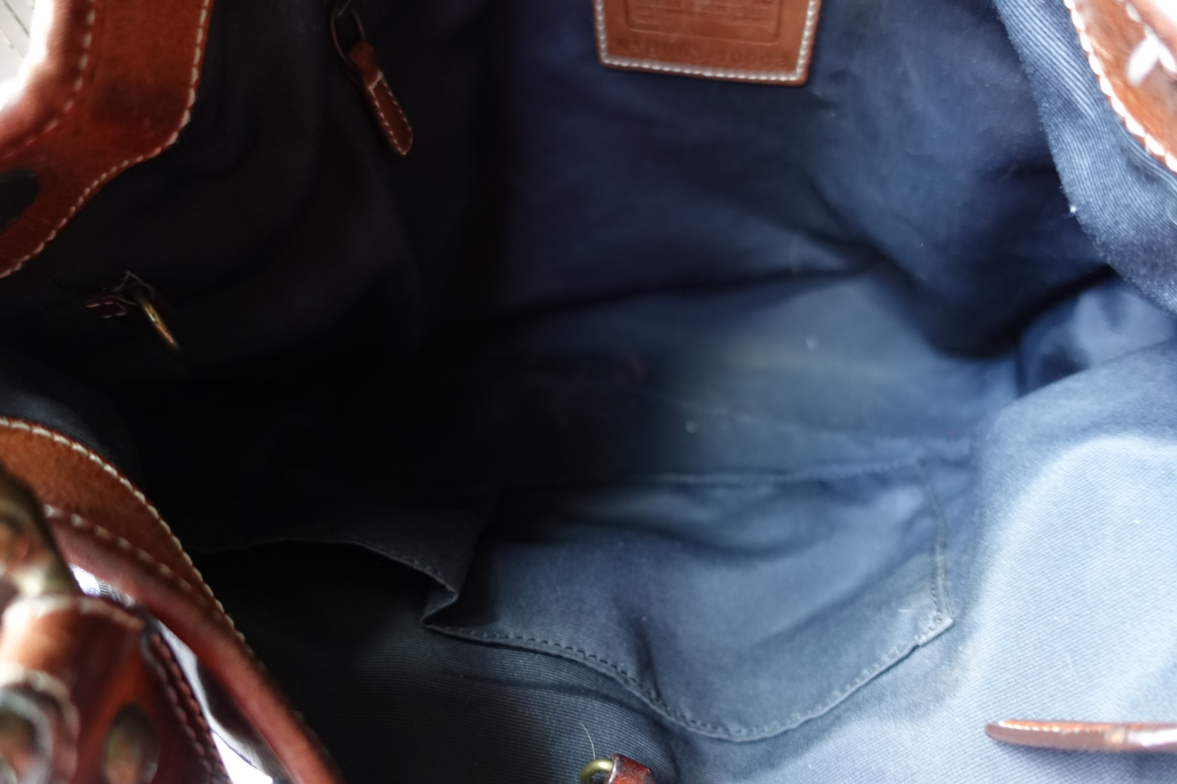 Coach Denim Patchwork Tote Bag