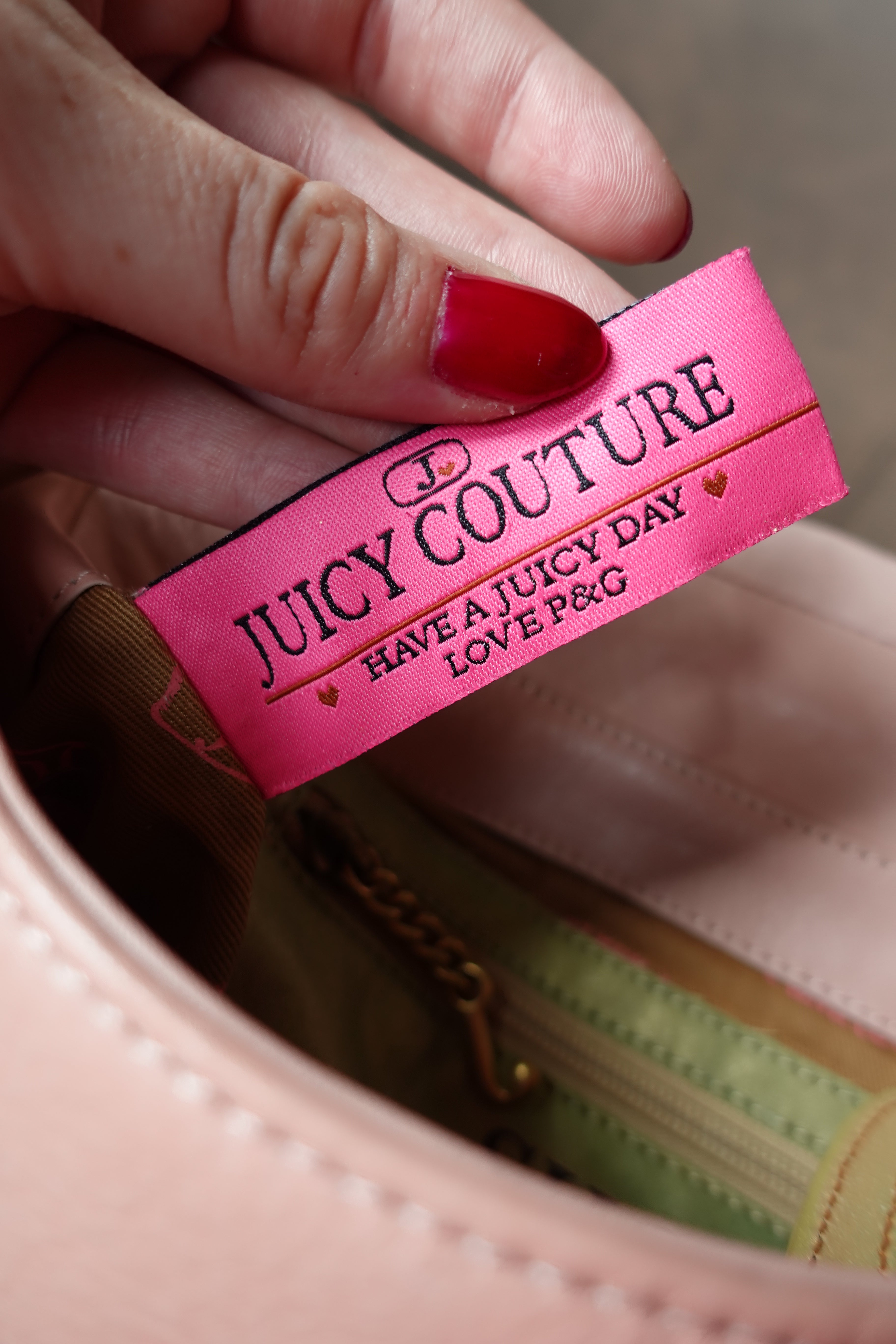 Juicy Couture Pink Shoulder Bag