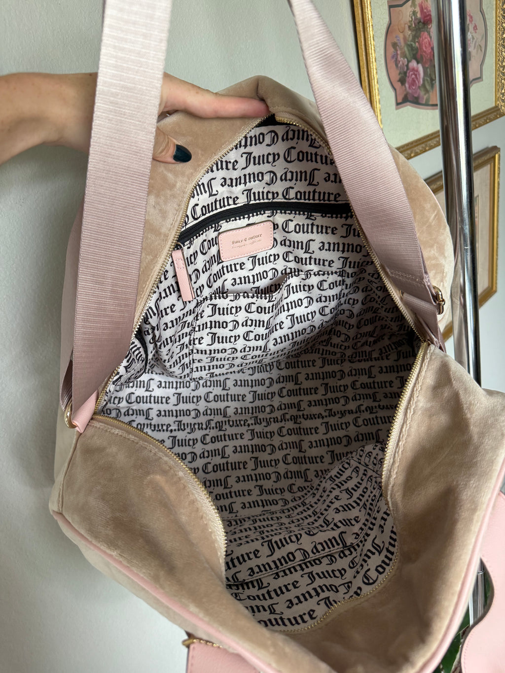 Juicy Couture Heritage Weekender Duffel Bag