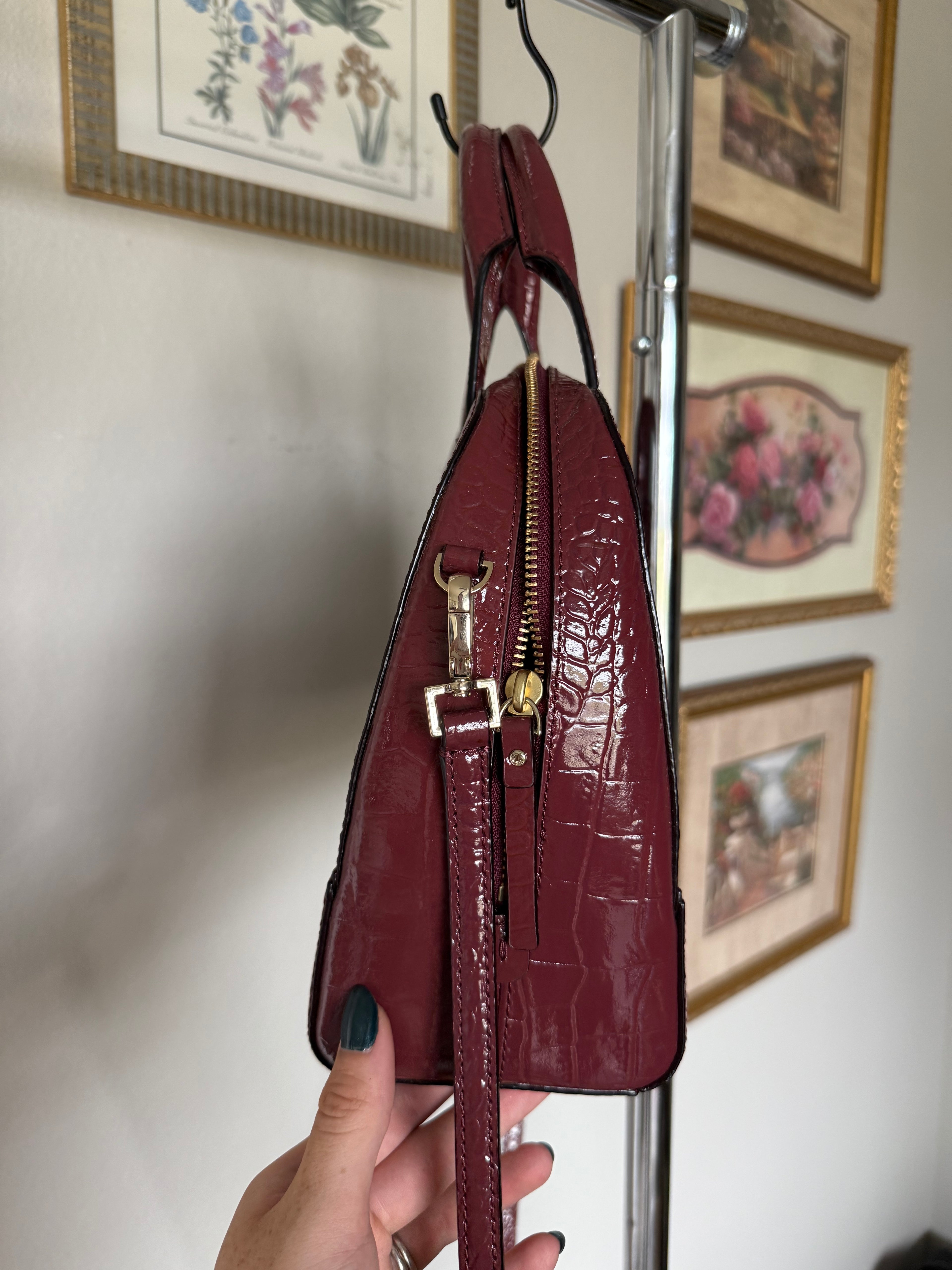 Kate Spade New York Riverside Street Exotic Small Felix Satchel
