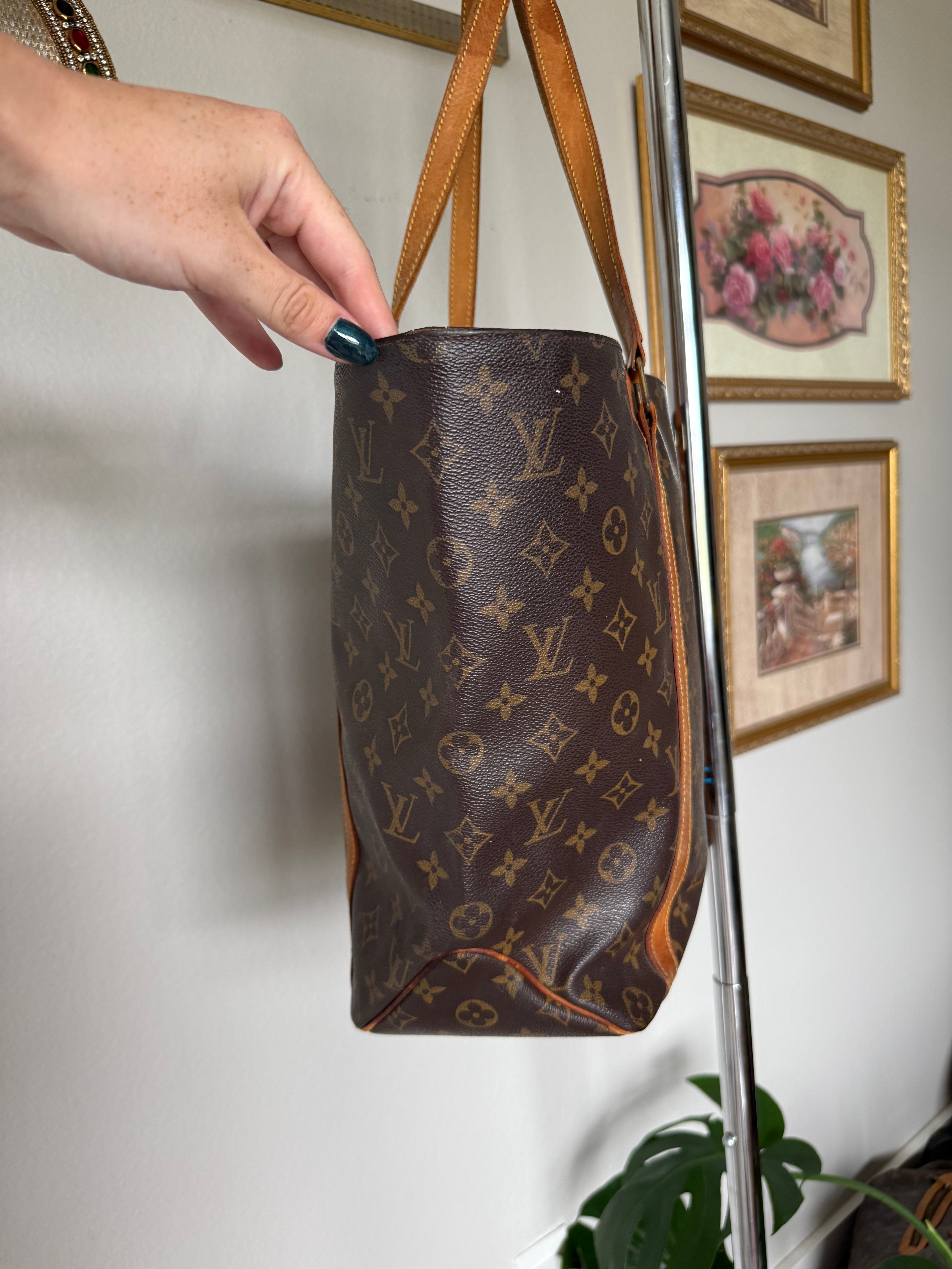 Louis Vuitton Vintage Monogram Sac Shopping Tote Bag