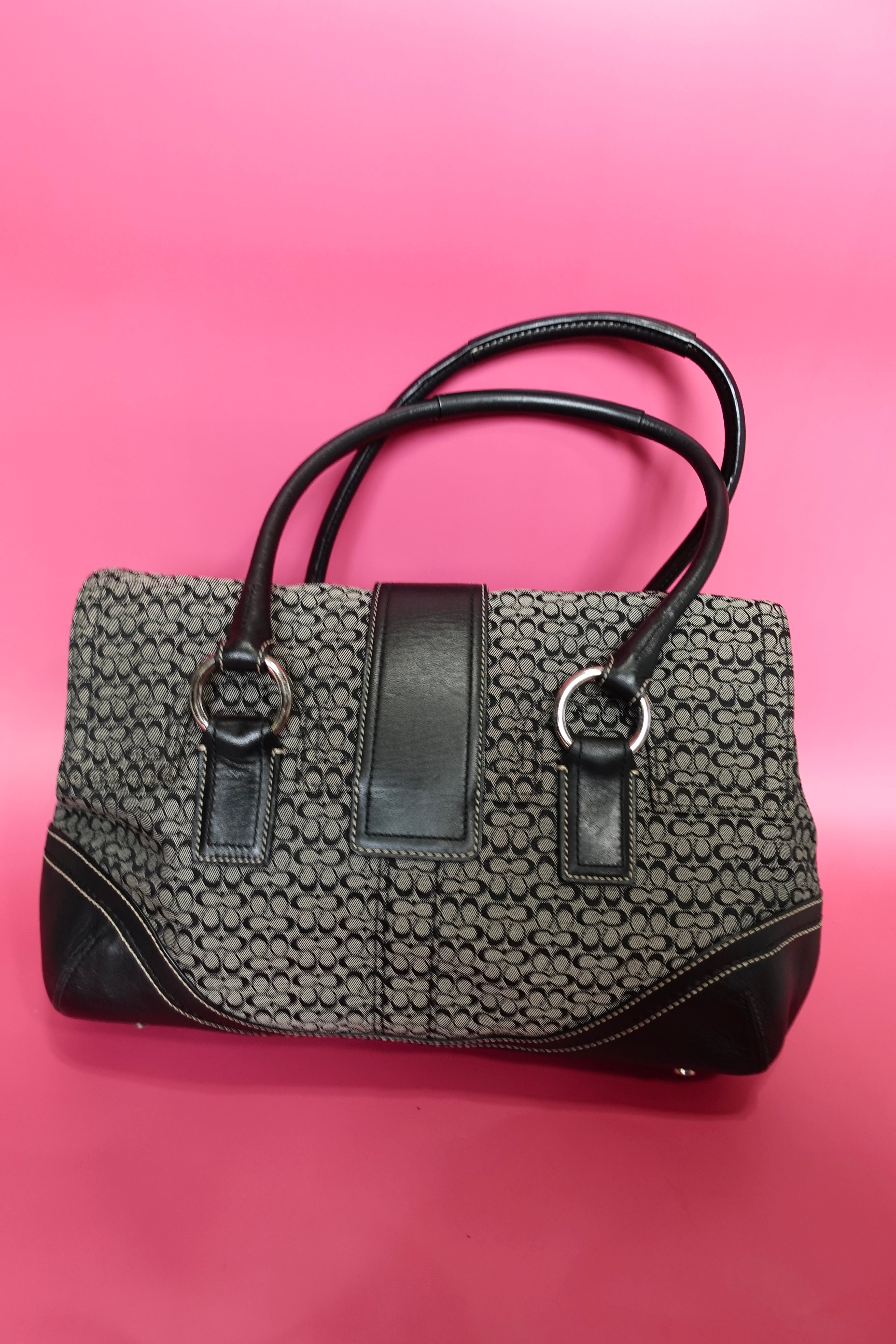 Coach Monochrome Satchel