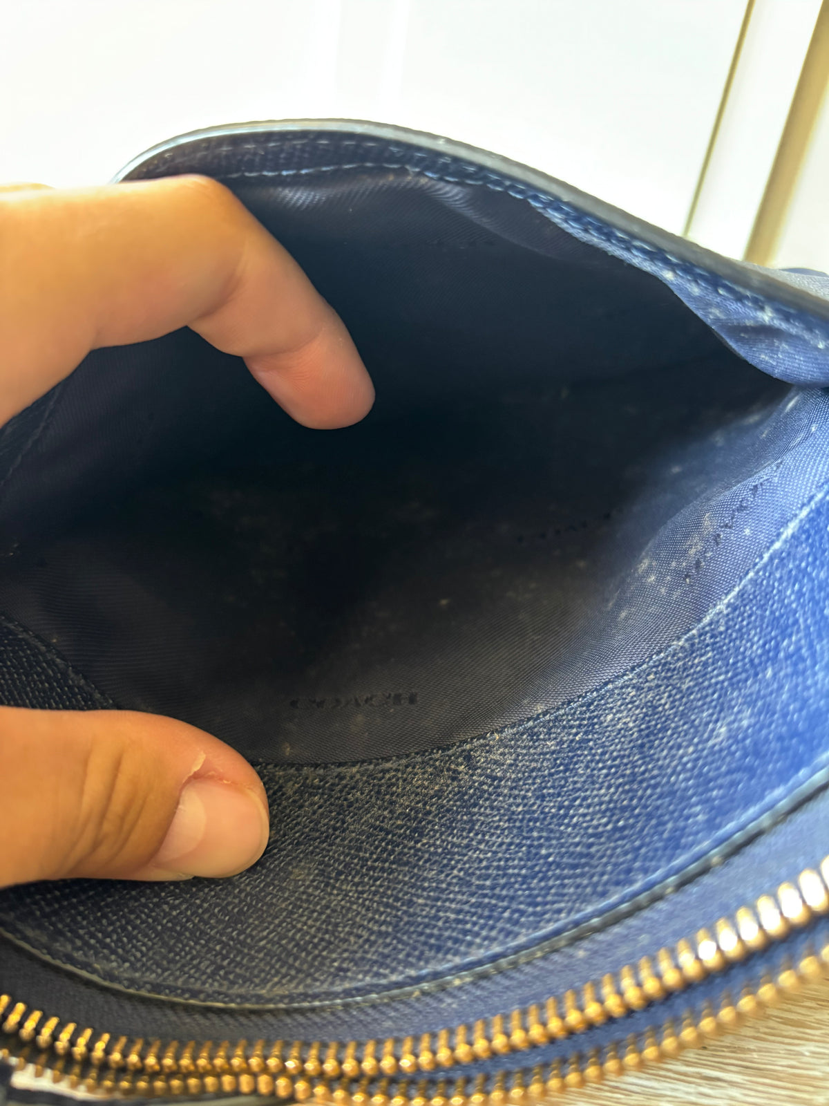Coach Midnight Blue Crossbody