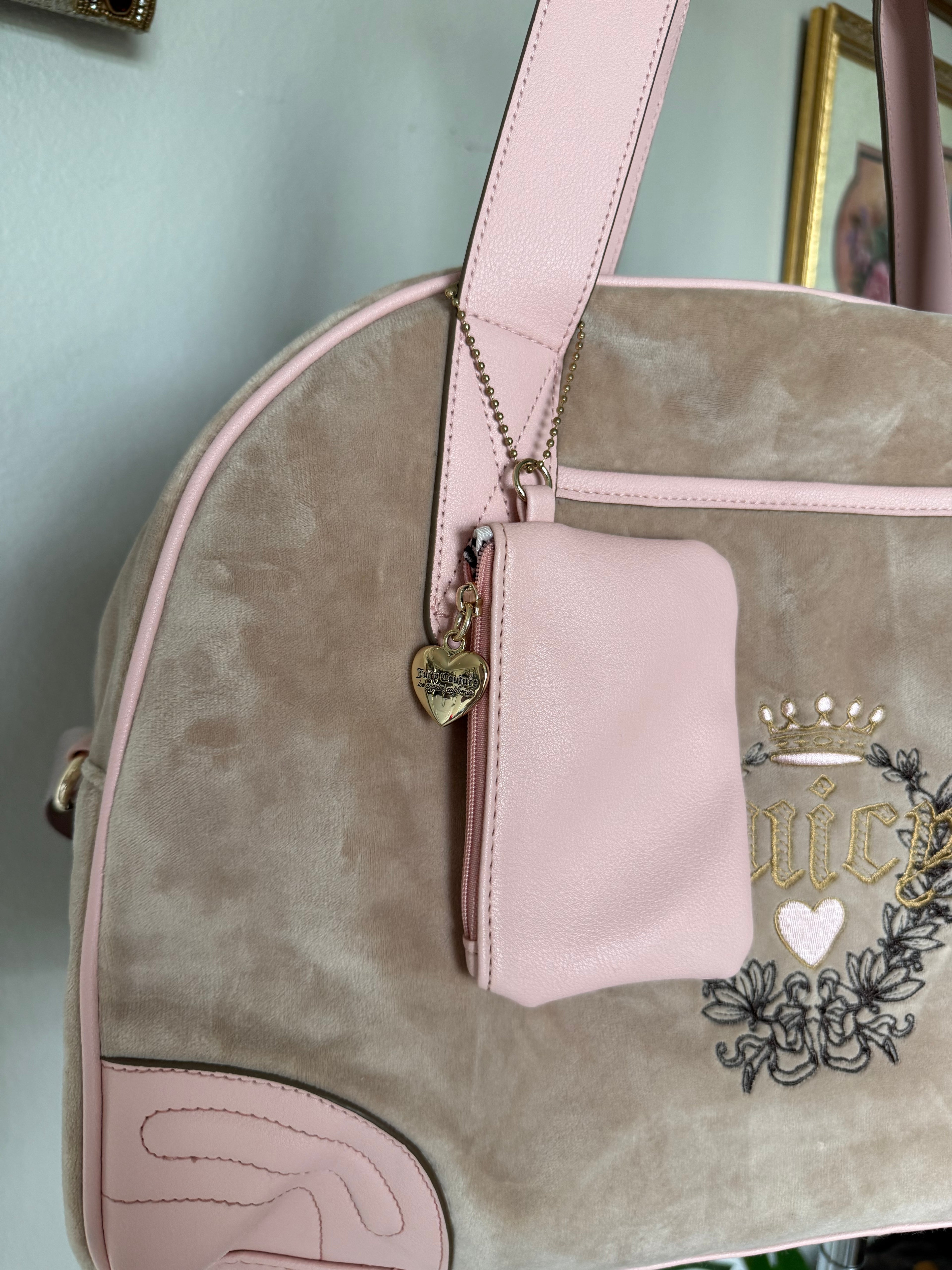Juicy Couture Heritage Weekender Duffel Bag