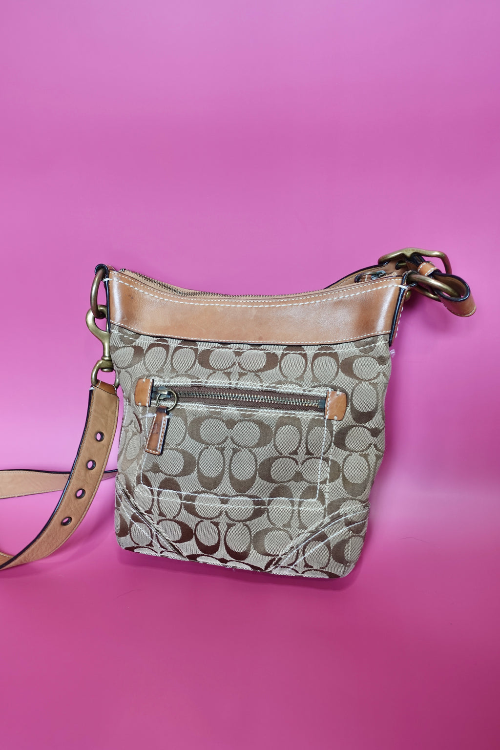 Coach Monogram Crossbody