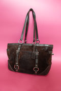 Brown Suede Coach