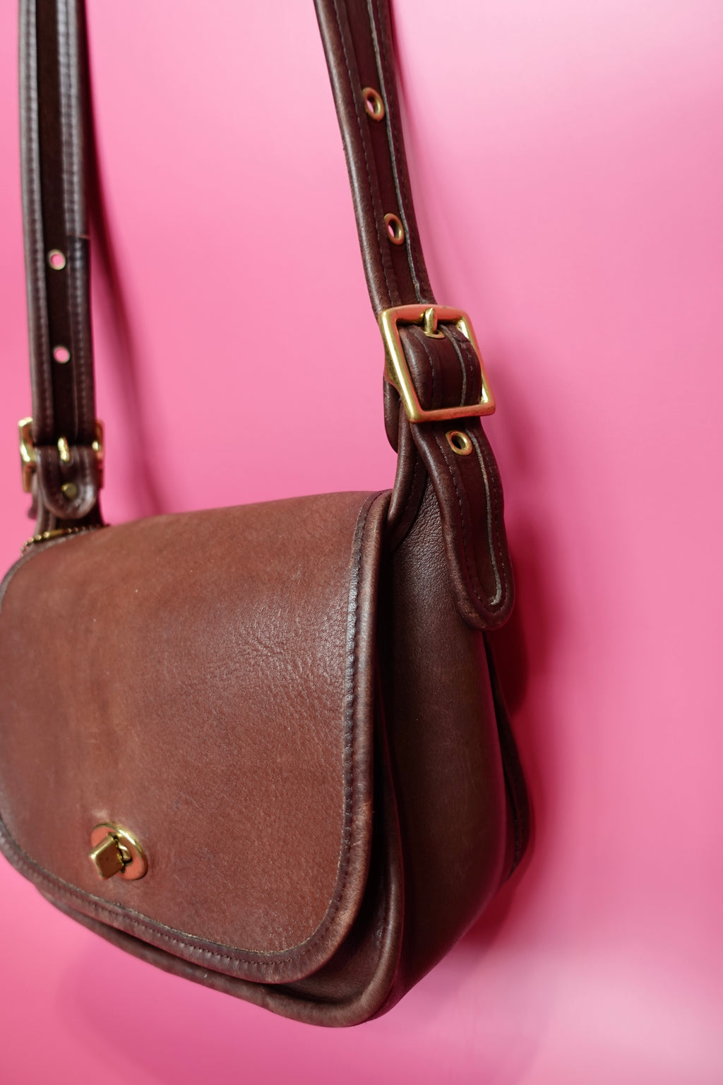 Brown Vintage Coach Legacy
