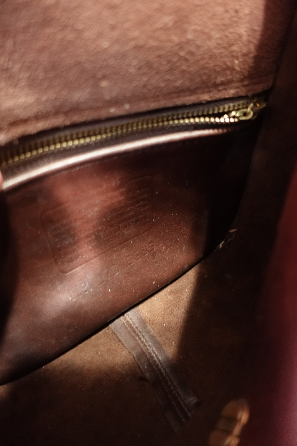 Brown Vintage Coach Legacy