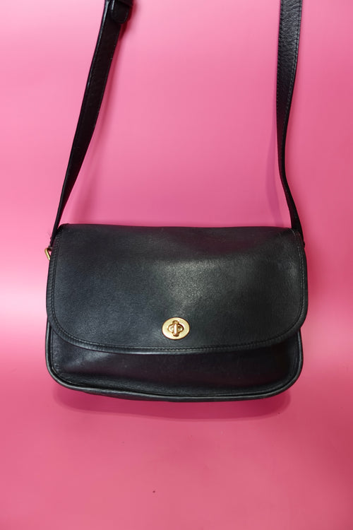 Black Coach City Bag
