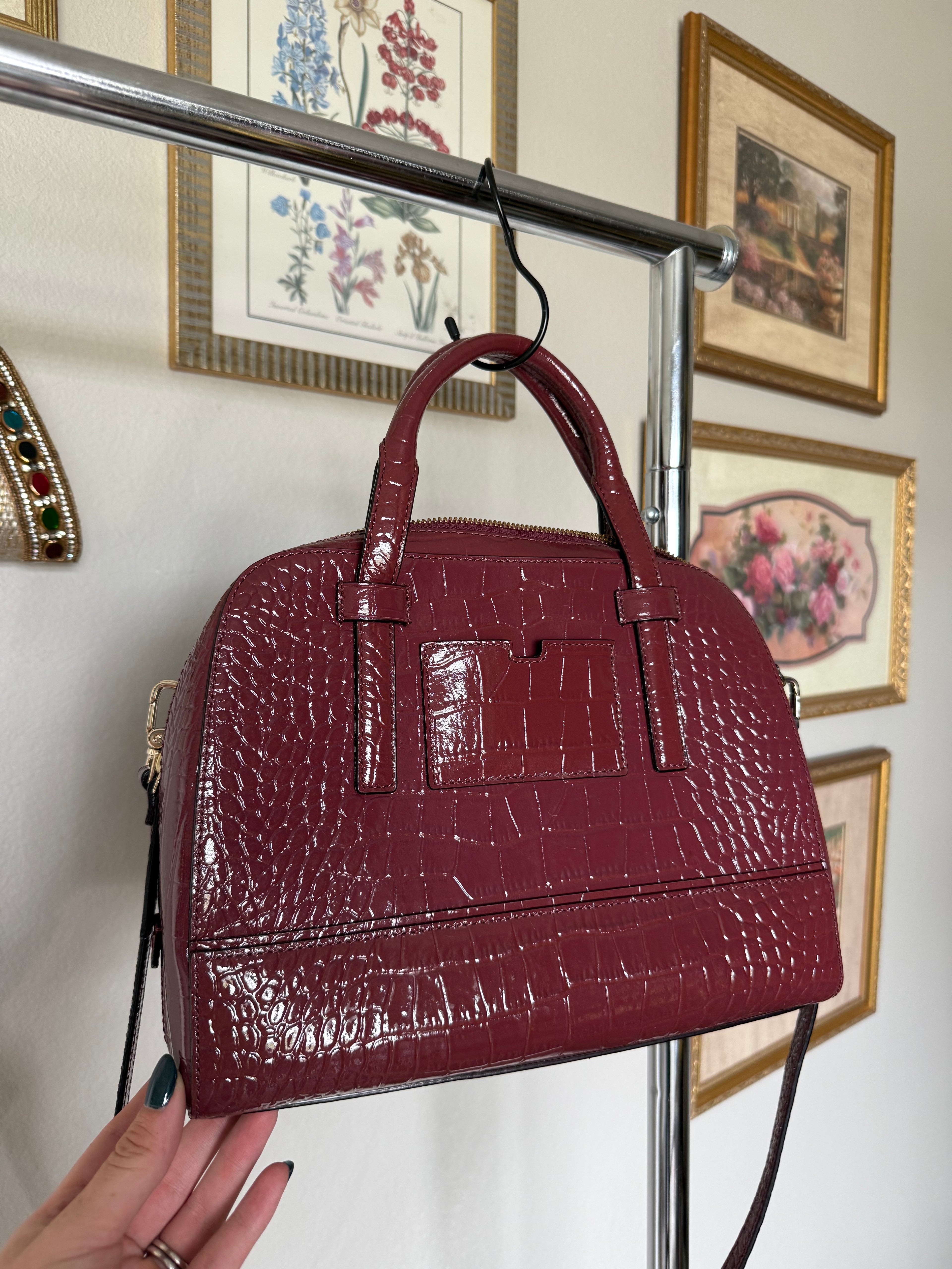 Kate Spade New York Riverside Street Exotic Small Felix Satchel