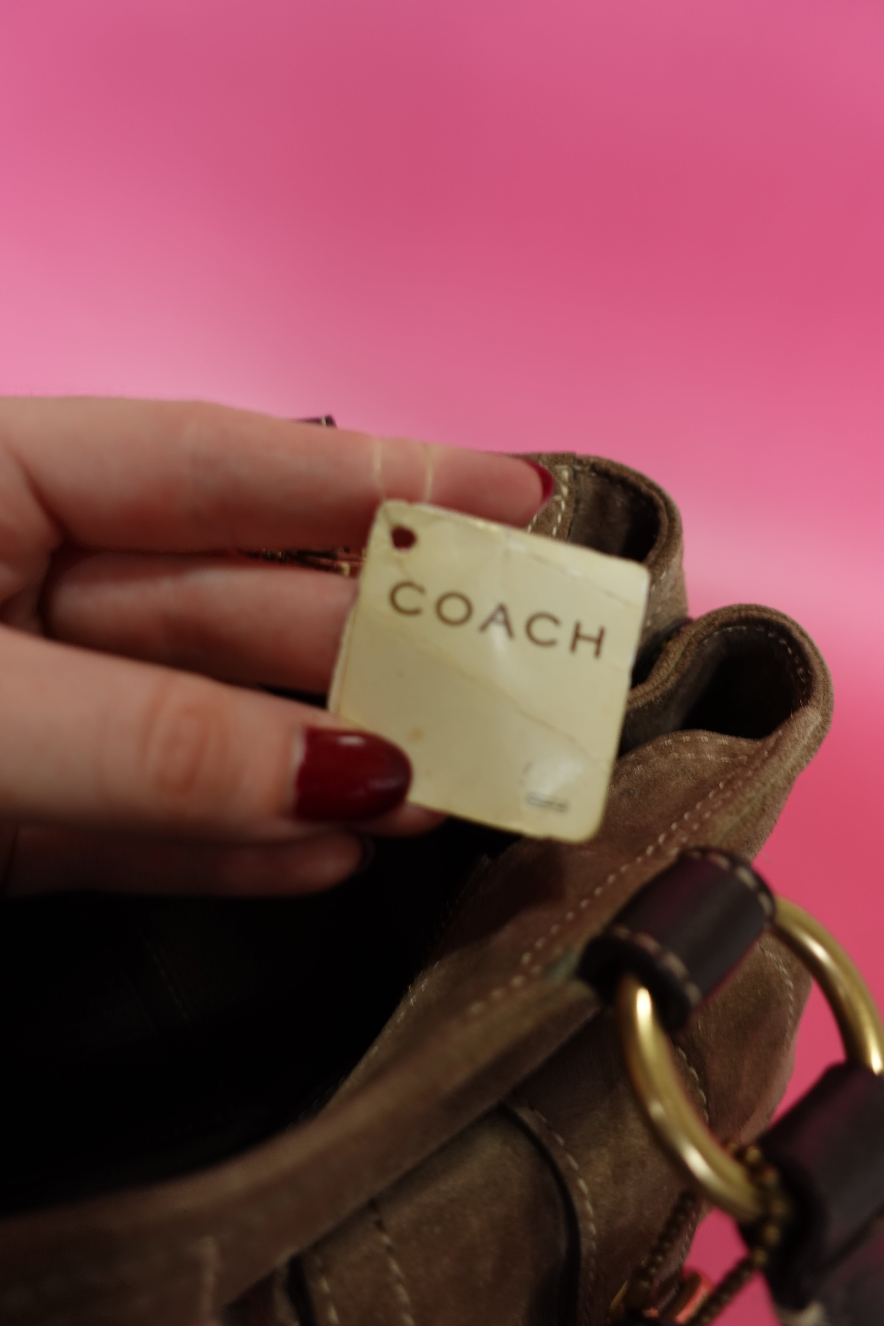 Coach Suede Soho (With Tags)
