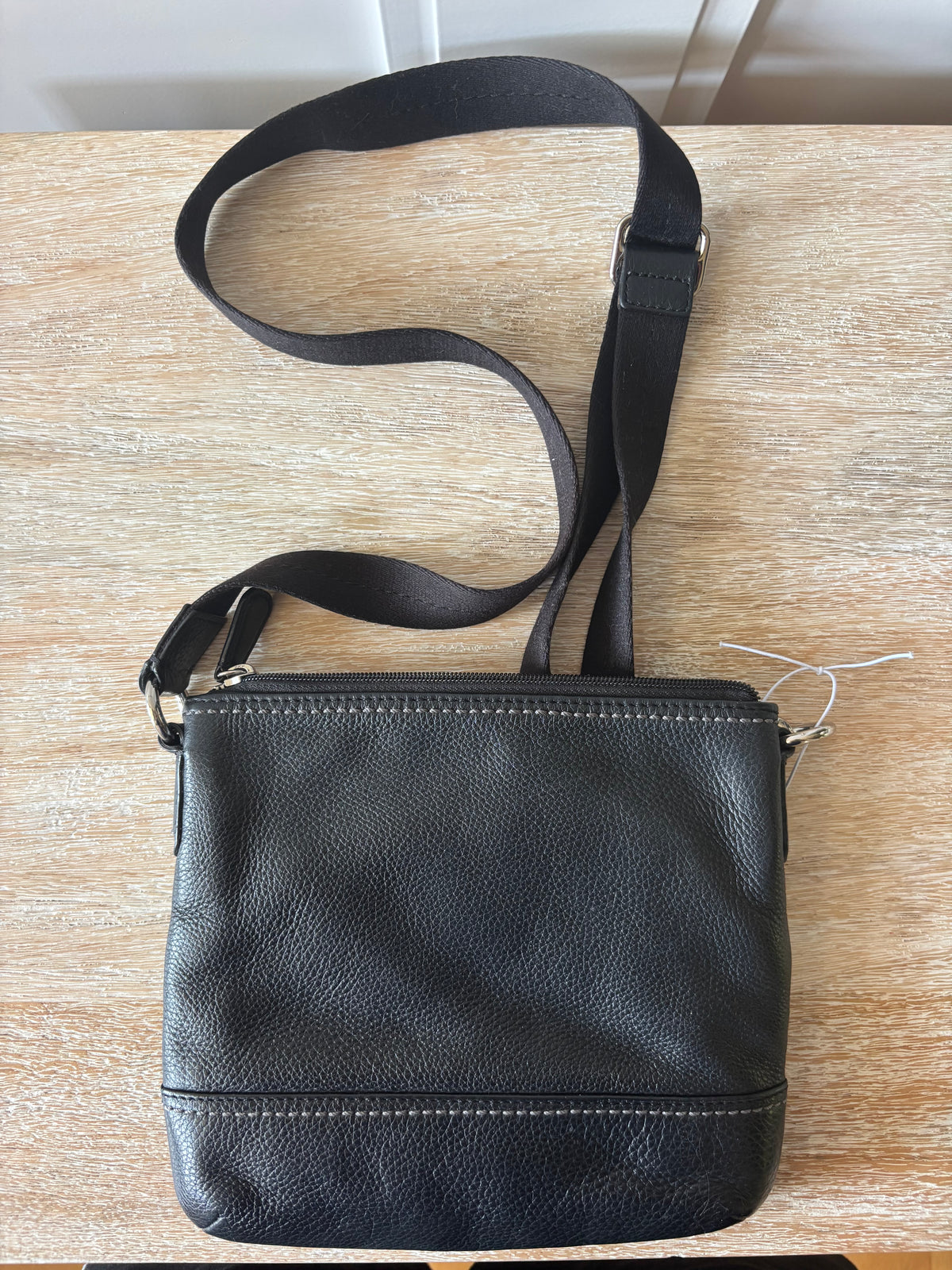 Black Turnlock Coach Crossbody