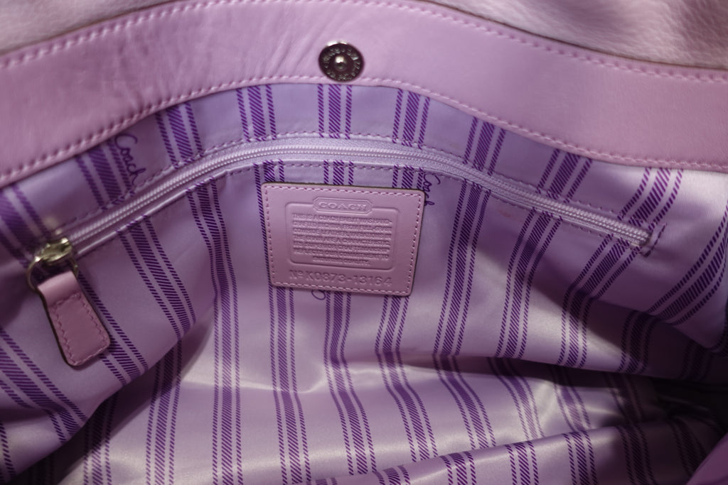 Lilac Coach Penelope Satchel