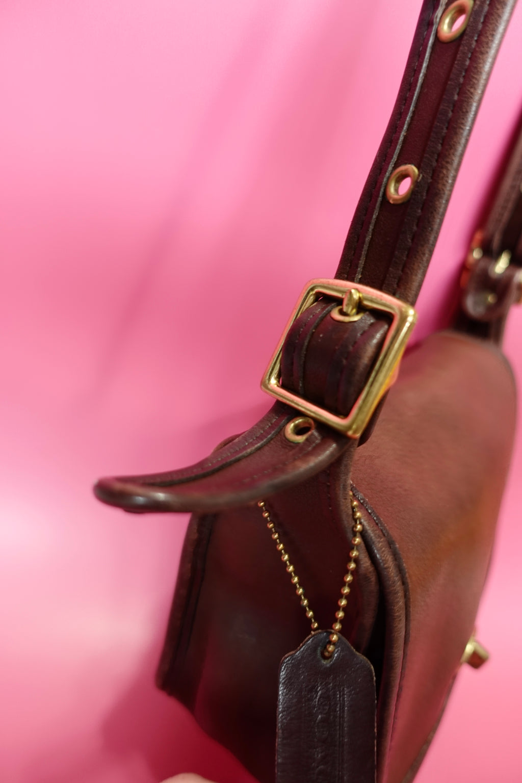 Brown Vintage Coach Legacy