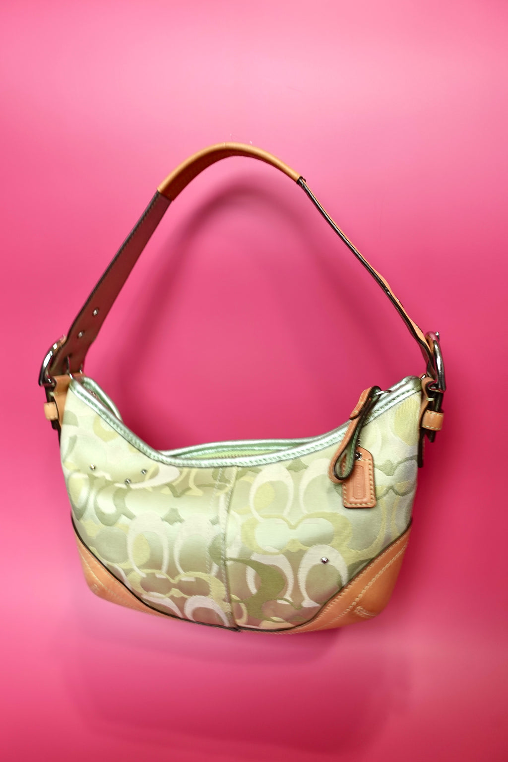 Coach Ladybug Optic Green Soho