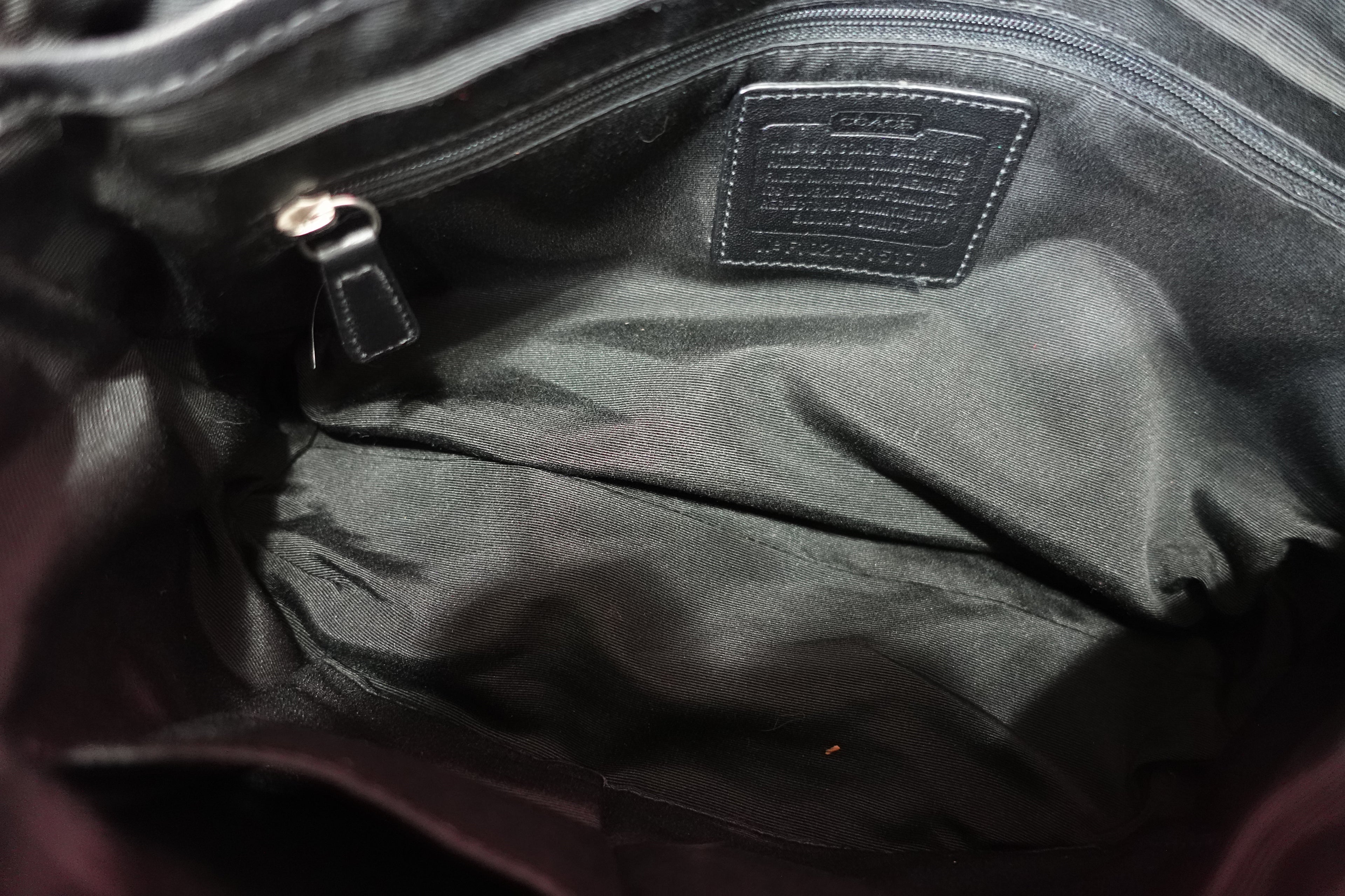 Coach Canvas Turnlock