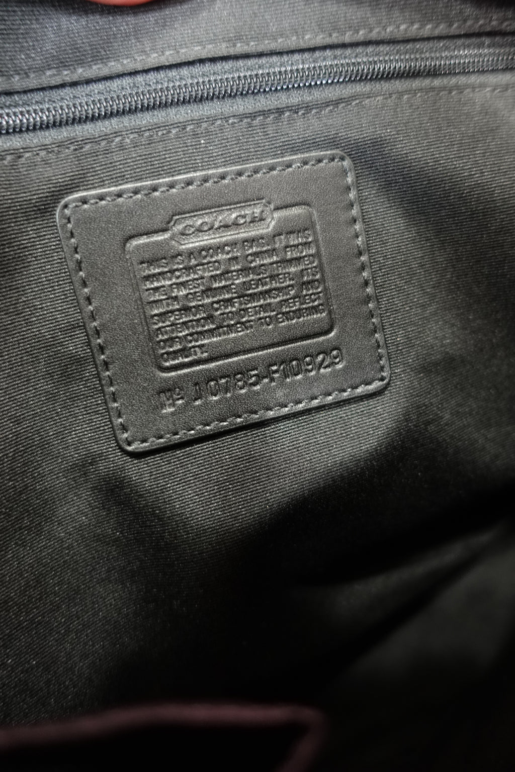 Coach Monochrome Satchel