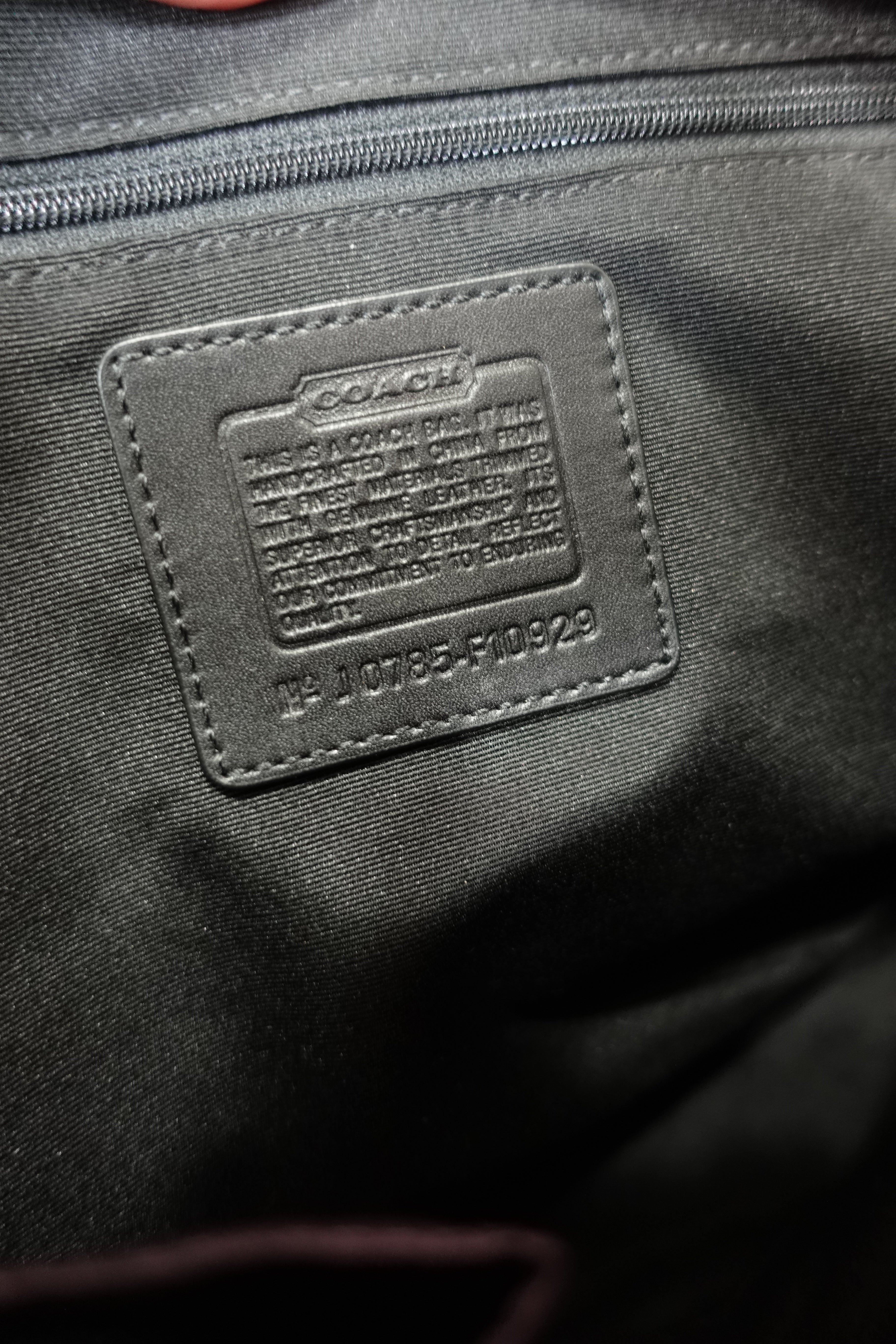 Coach Monochrome Satchel