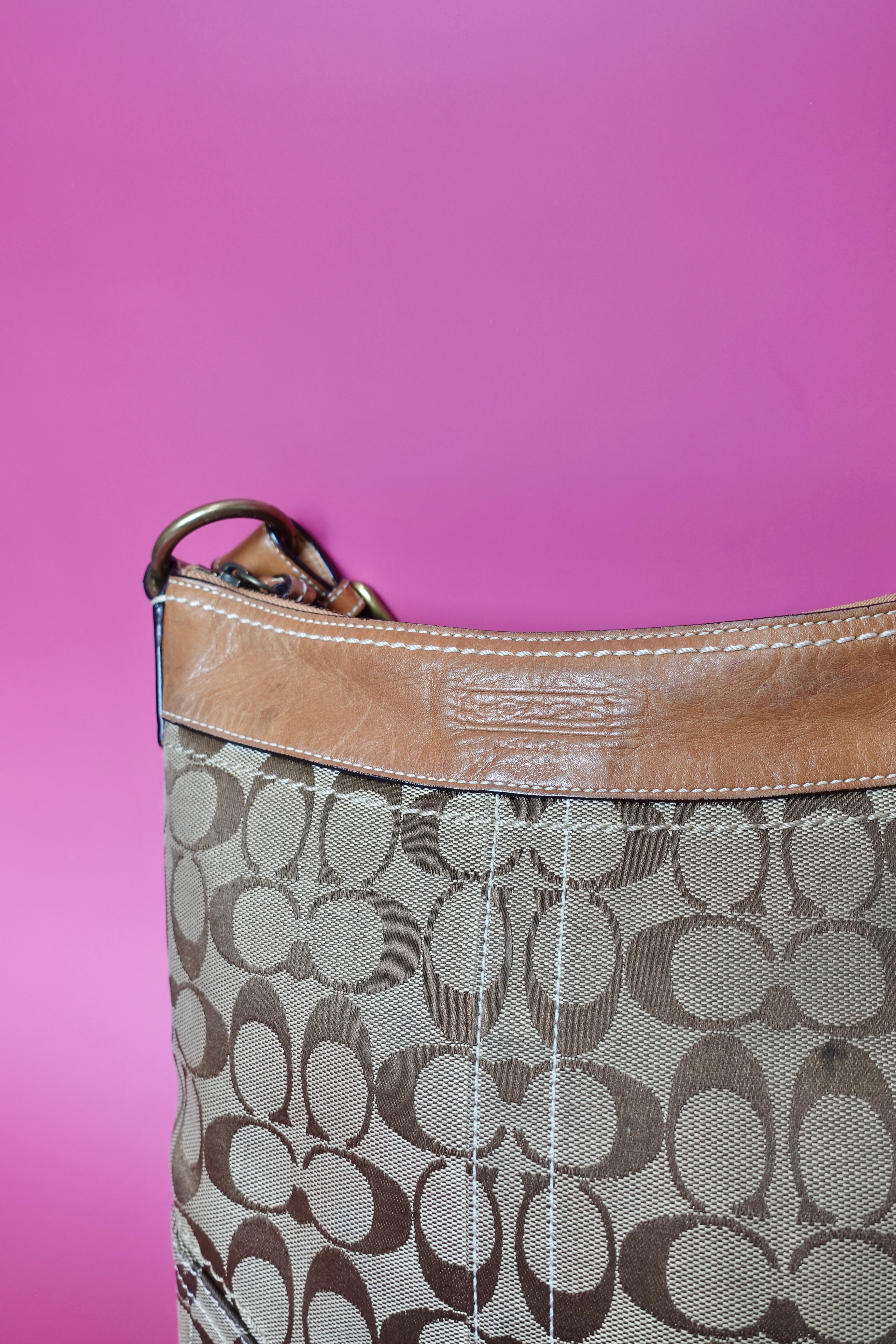 Coach Monogram Crossbody