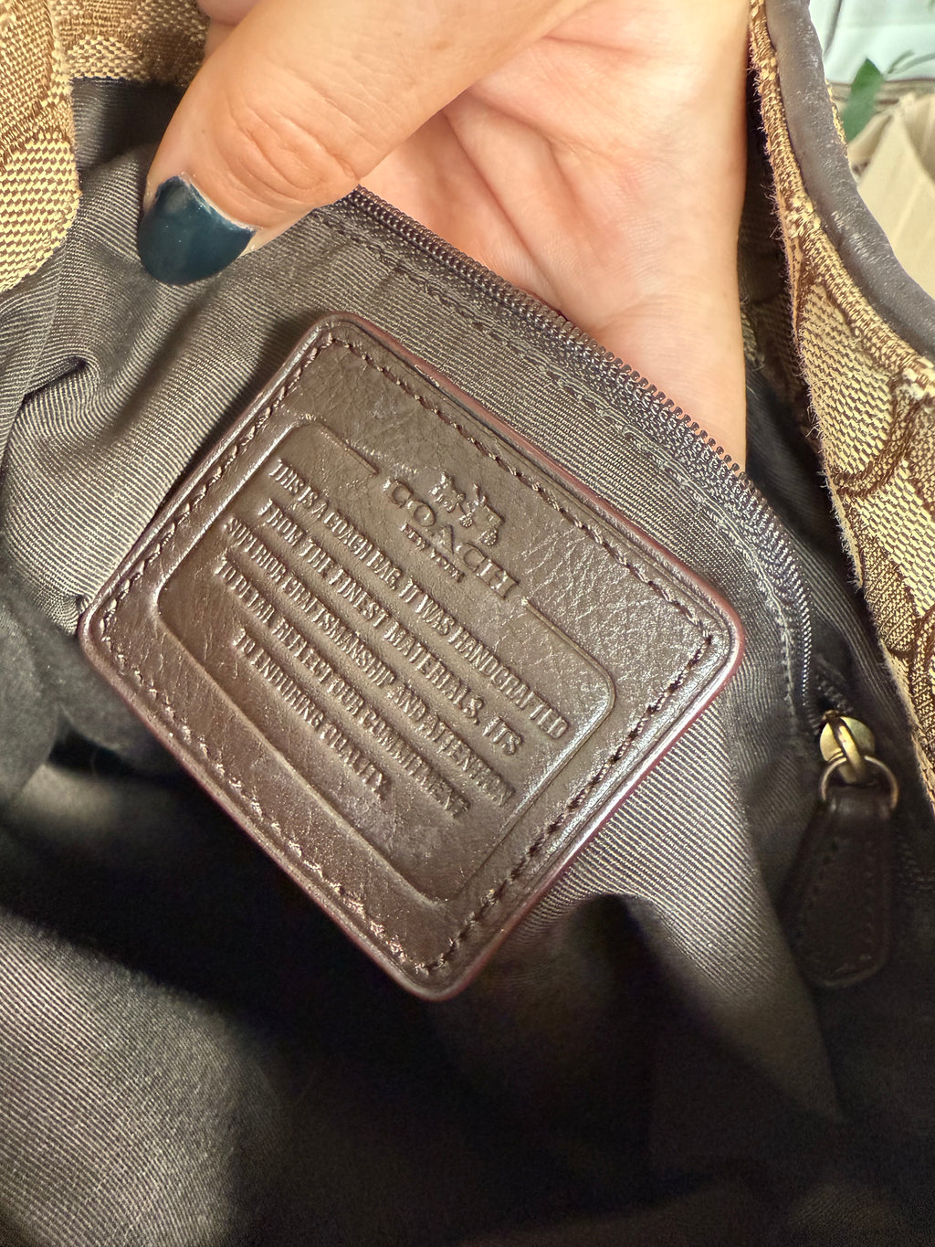 Coach Signature Phoebe Shoulder Bag and Wristlet