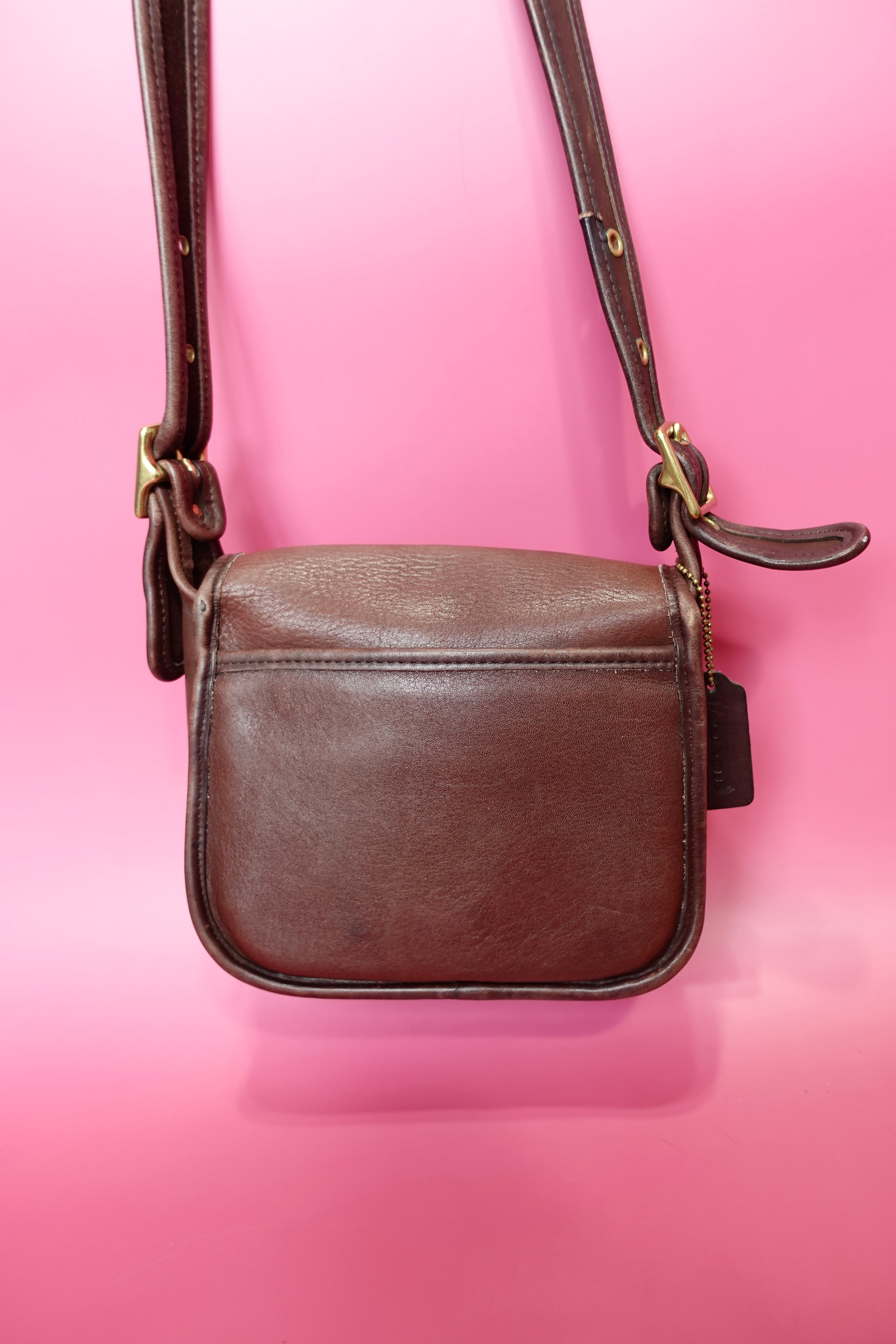 Brown Vintage Coach Legacy