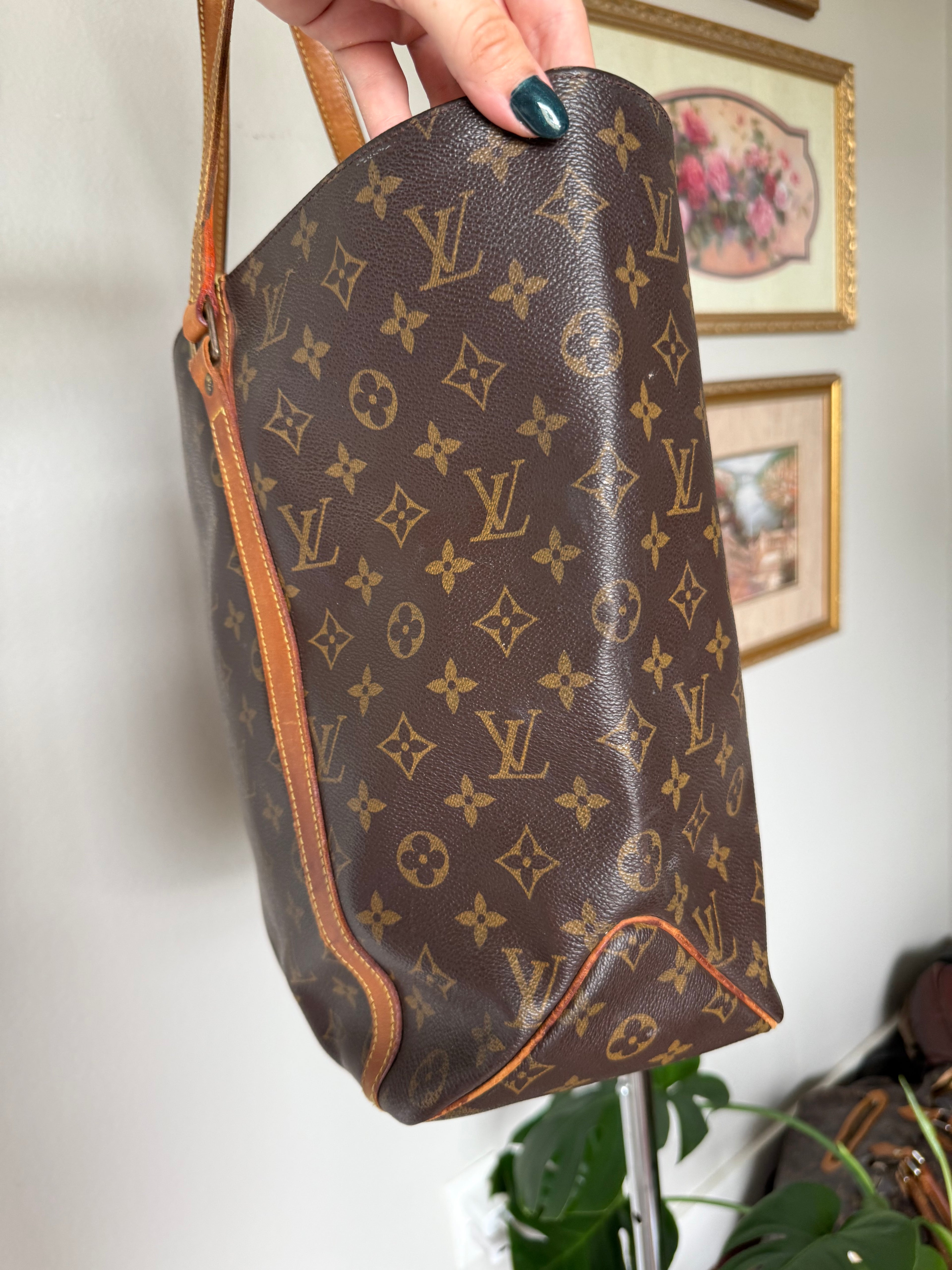 Louis Vuitton Vintage Monogram Sac Shopping Tote Bag