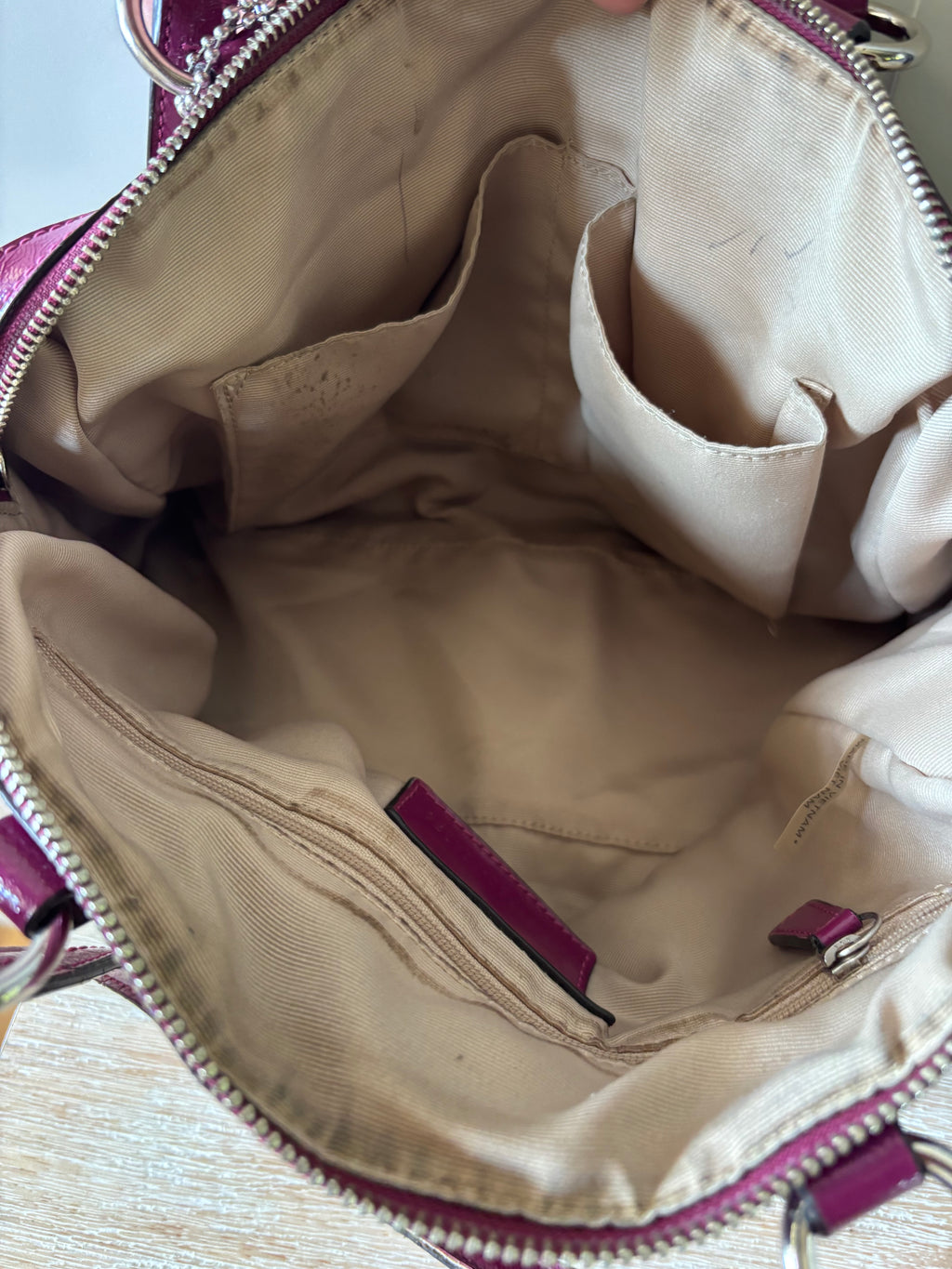 Pink Monogram Coach