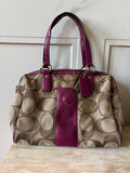 Pink Monogram Coach