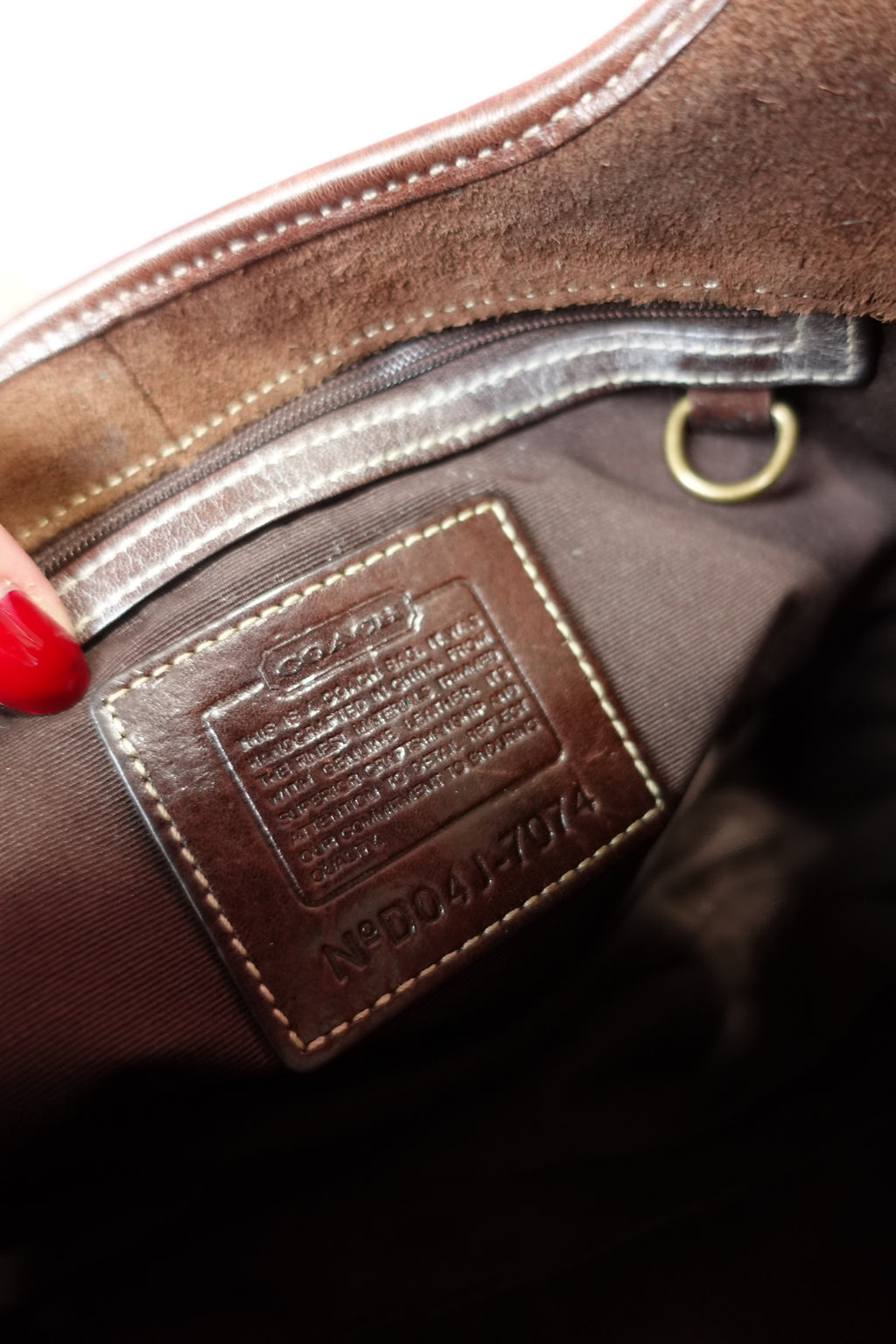 Brown Coach Soho