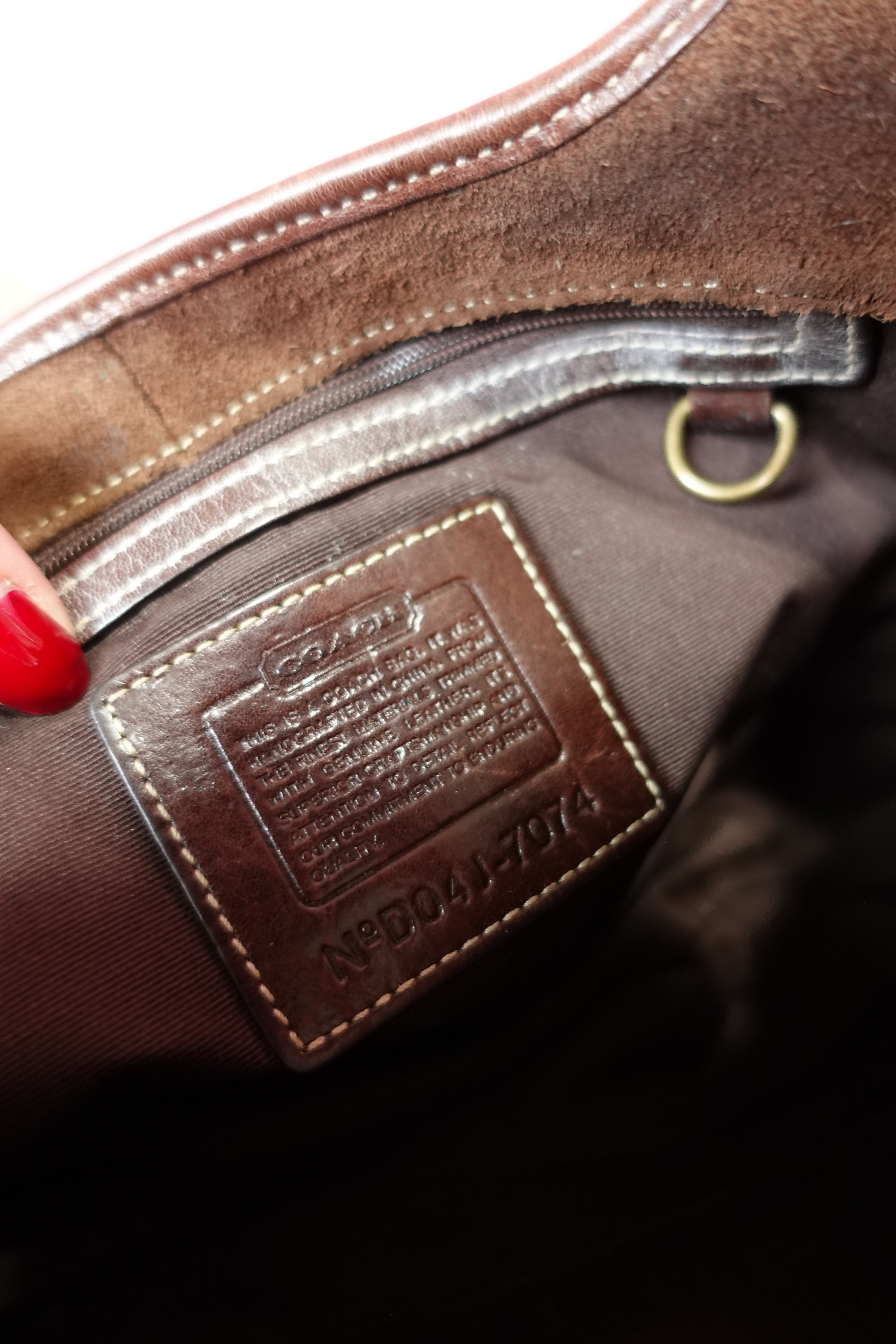 Brown Coach Soho
