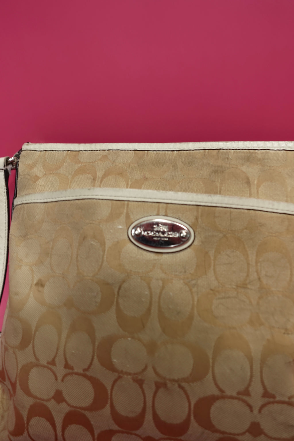 Coach Jacquard Crossbody