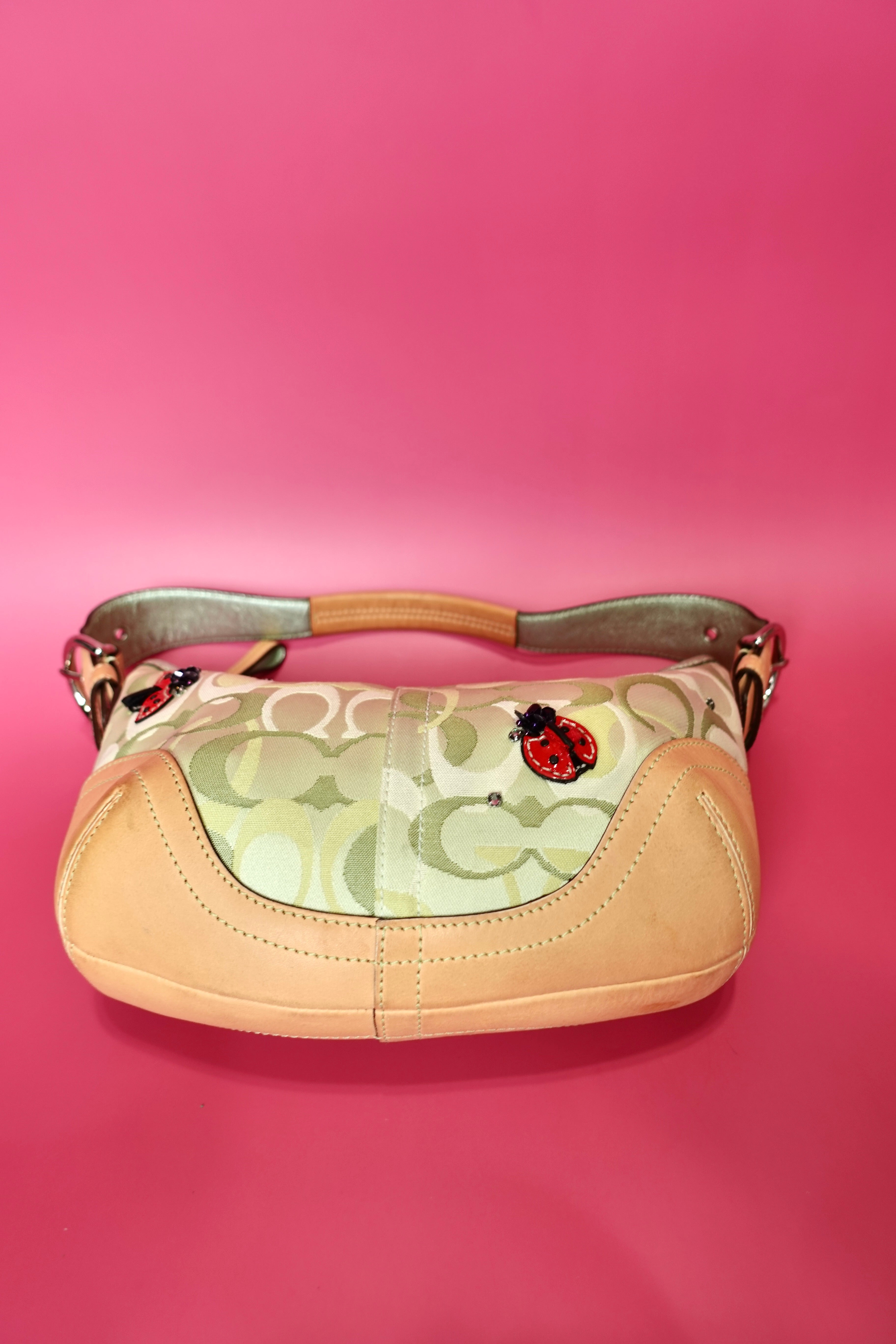 Coach Ladybug Optic Green Soho