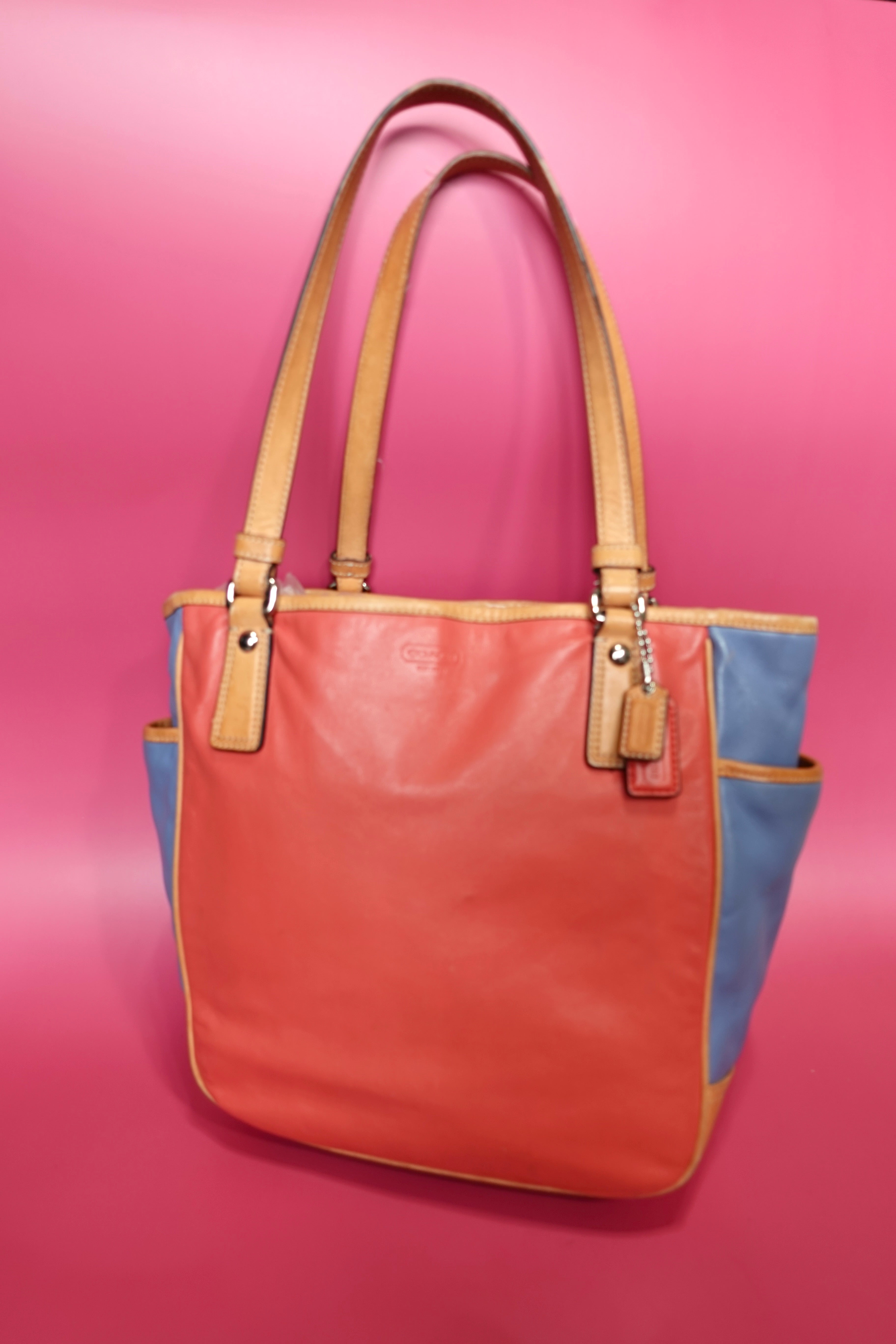 Coach Color Block Tote