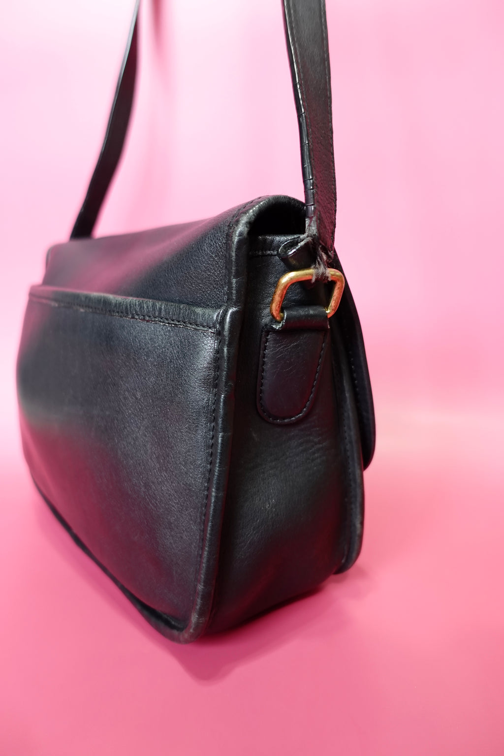 Black Coach City Bag