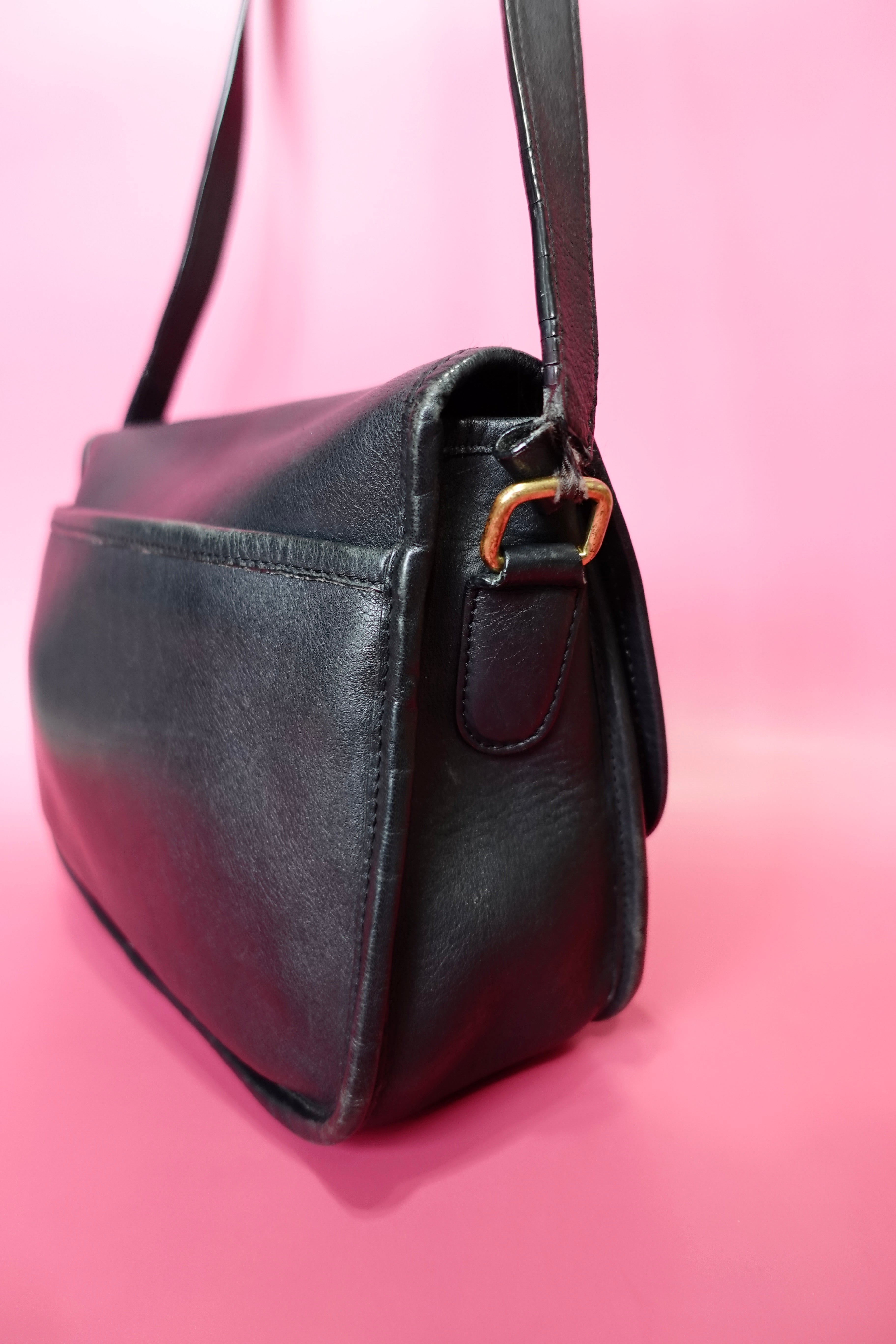 Black Coach City Bag