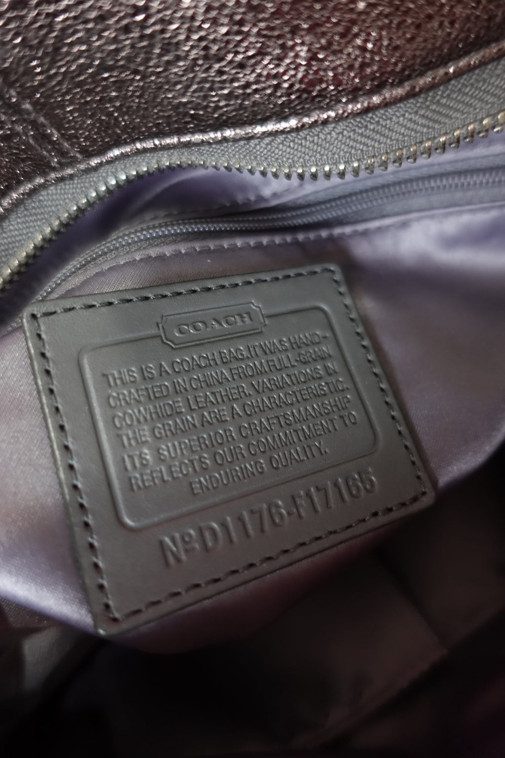 Coach Brooke Metallic Hobo