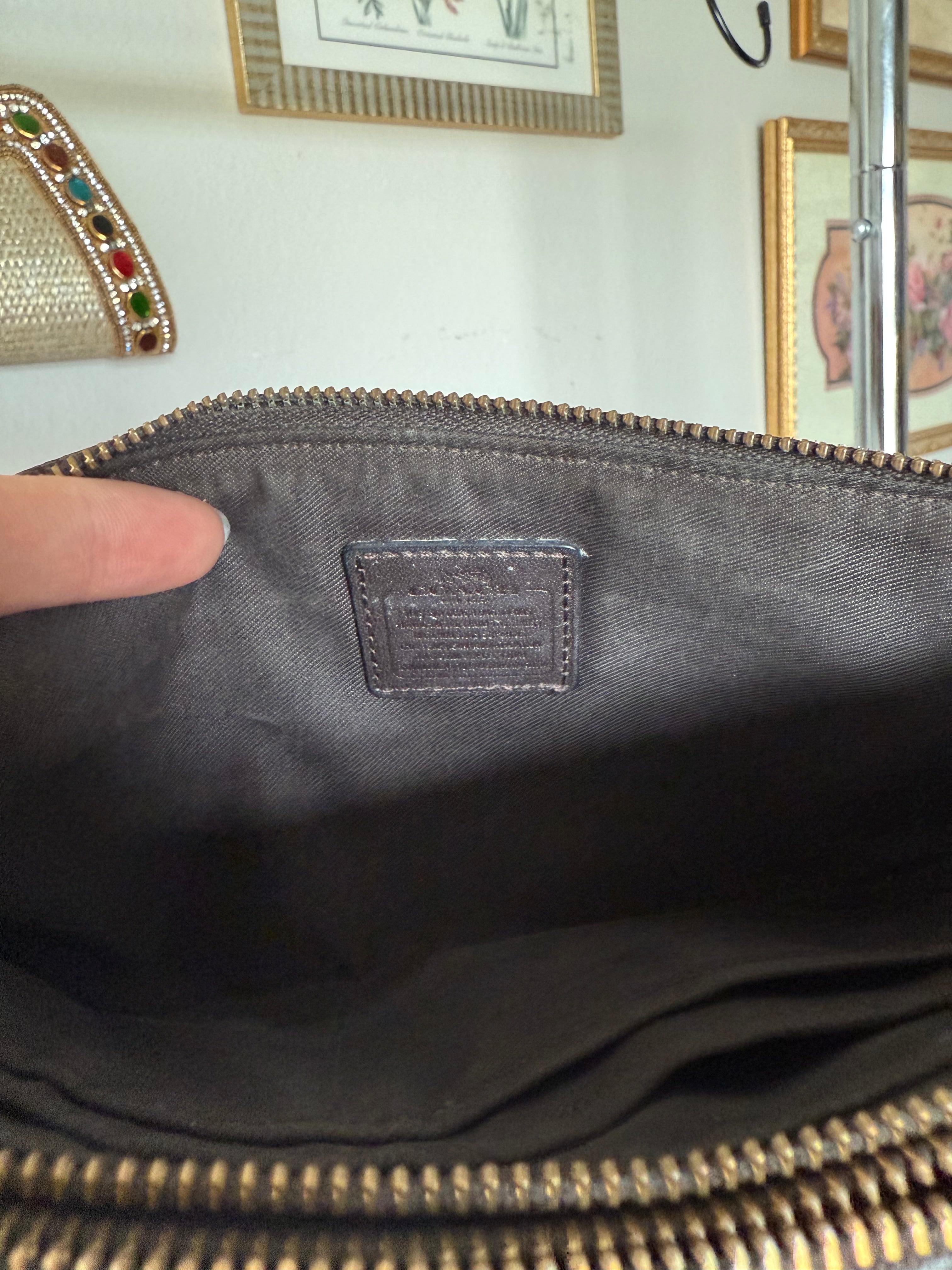 Coach Signature Phoebe Shoulder Bag and Wristlet