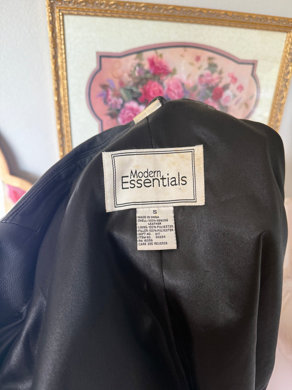 Long Black Leather Jacket