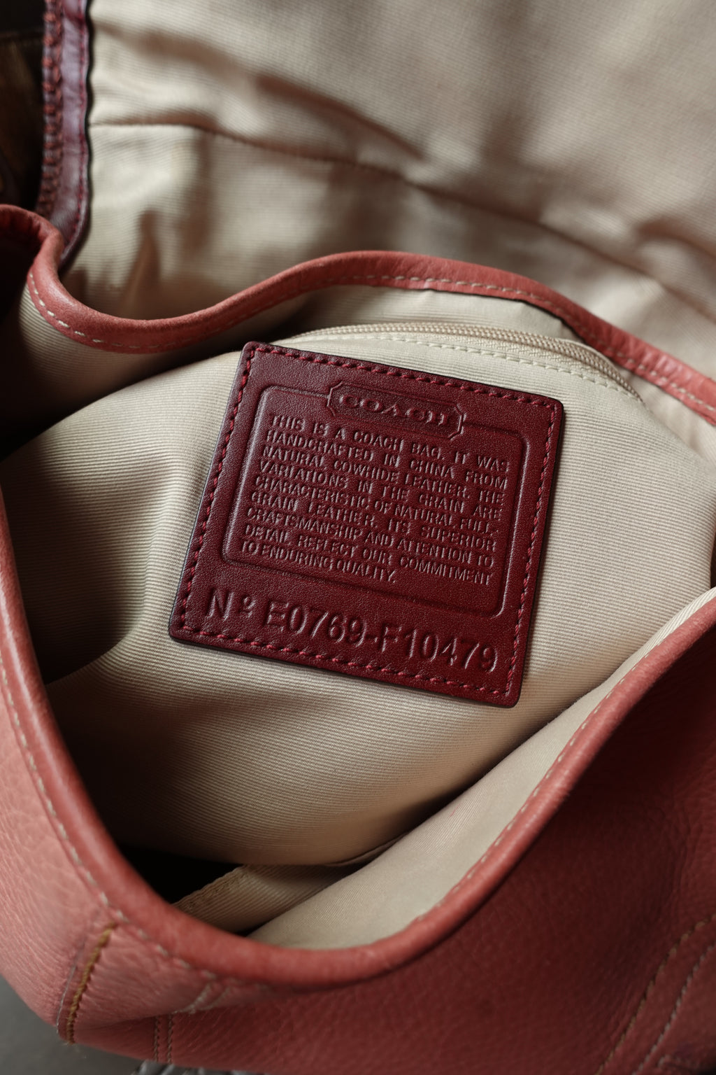 Coach Mia Y2k Pink Studded Soho
