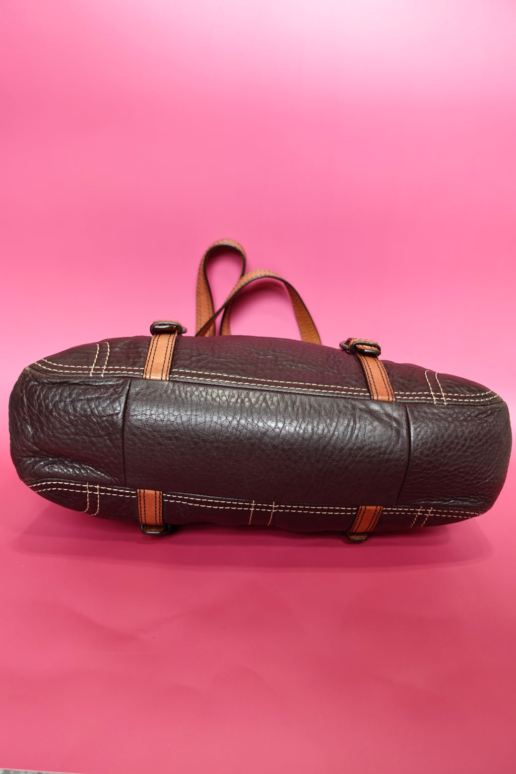 Chocolate Brown Coach Tote