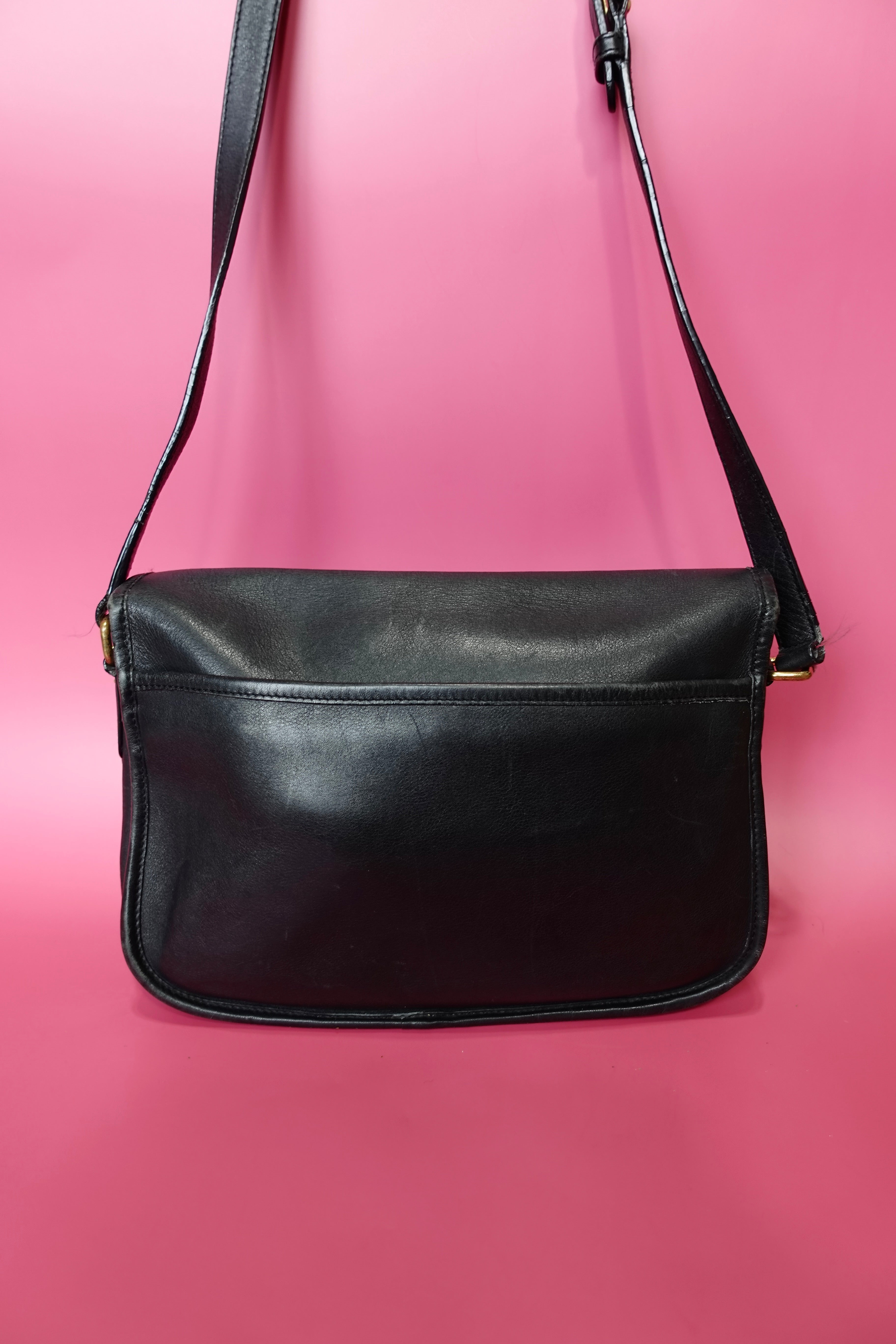 Black Coach City Bag