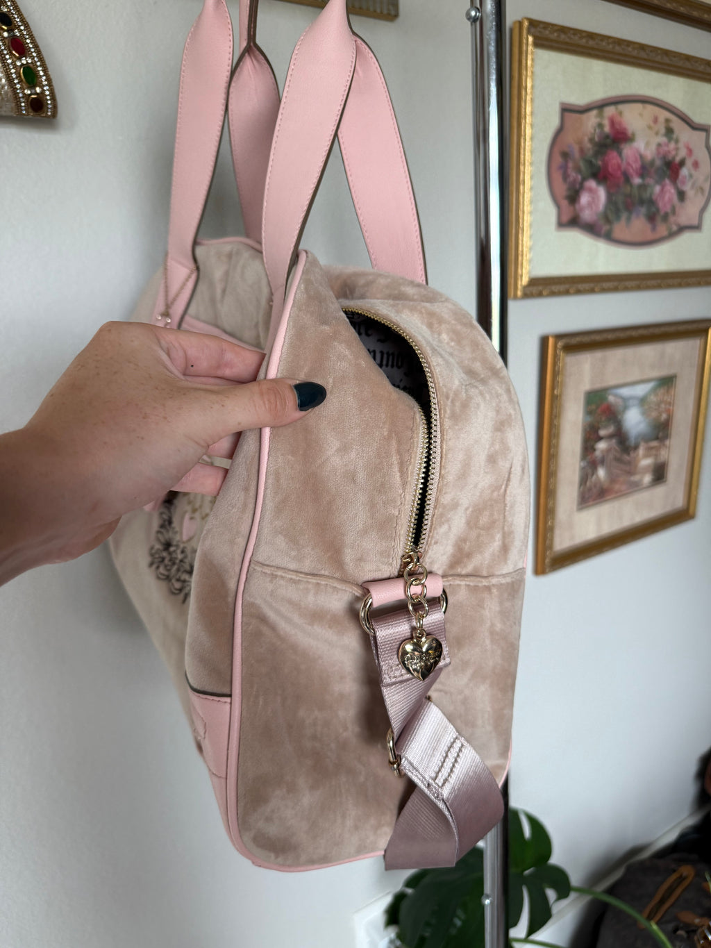 Juicy Couture Heritage Weekender Duffel Bag