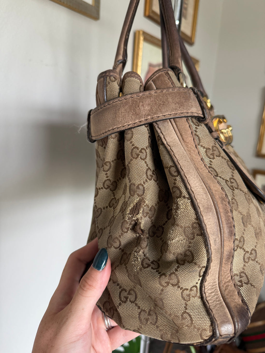 Gucci GG Running Handbag
