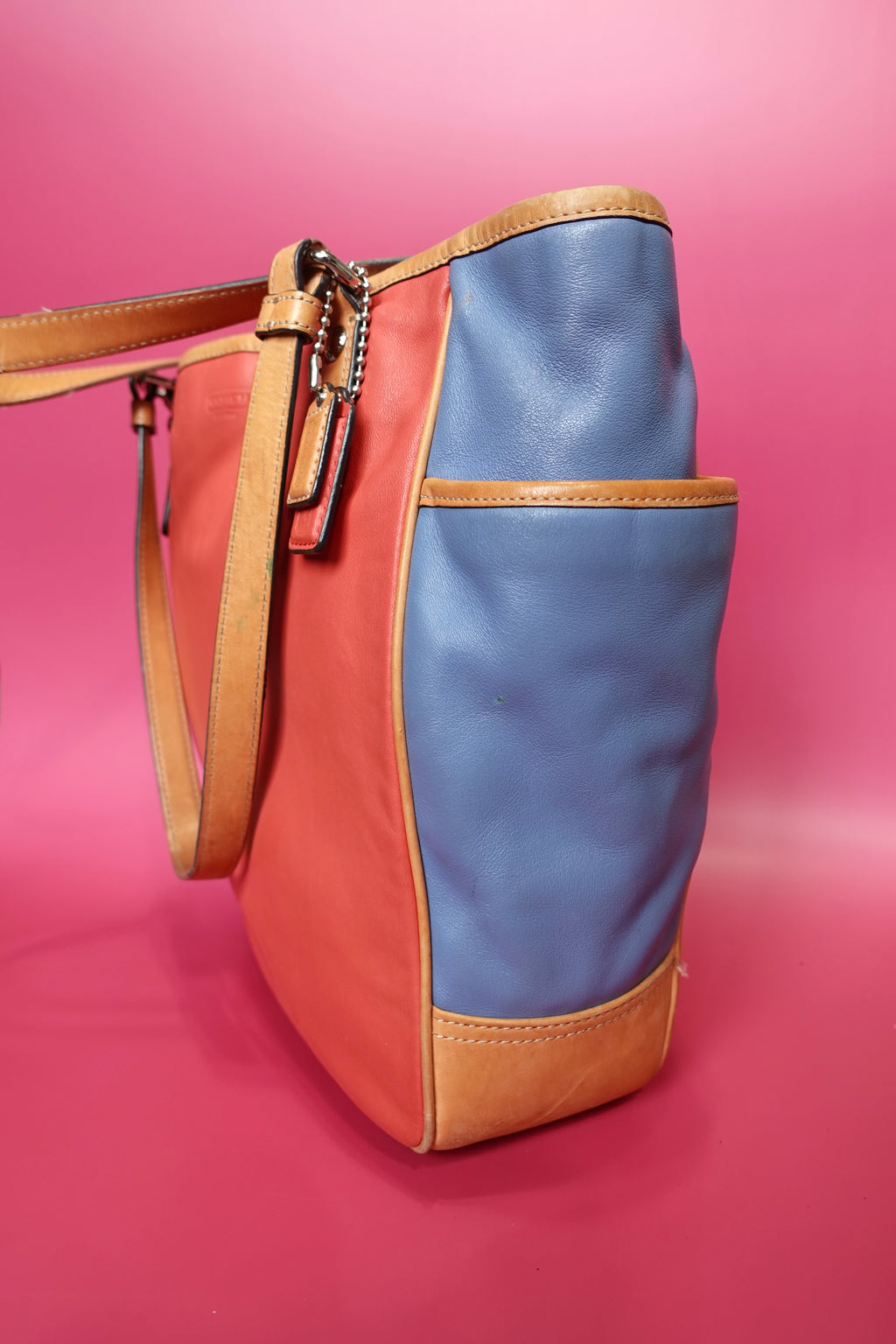 Coach Color Block Tote