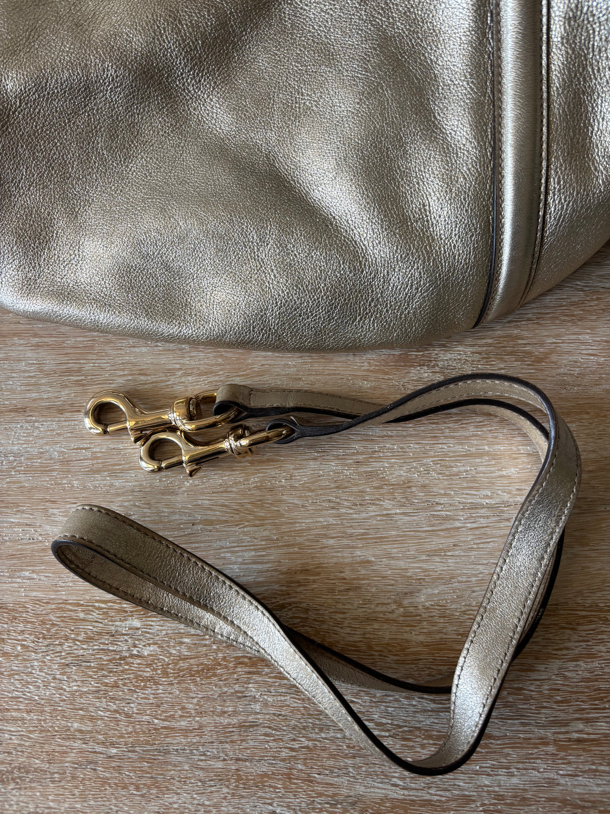 Gucci Britt Gold Interlocking G Bag