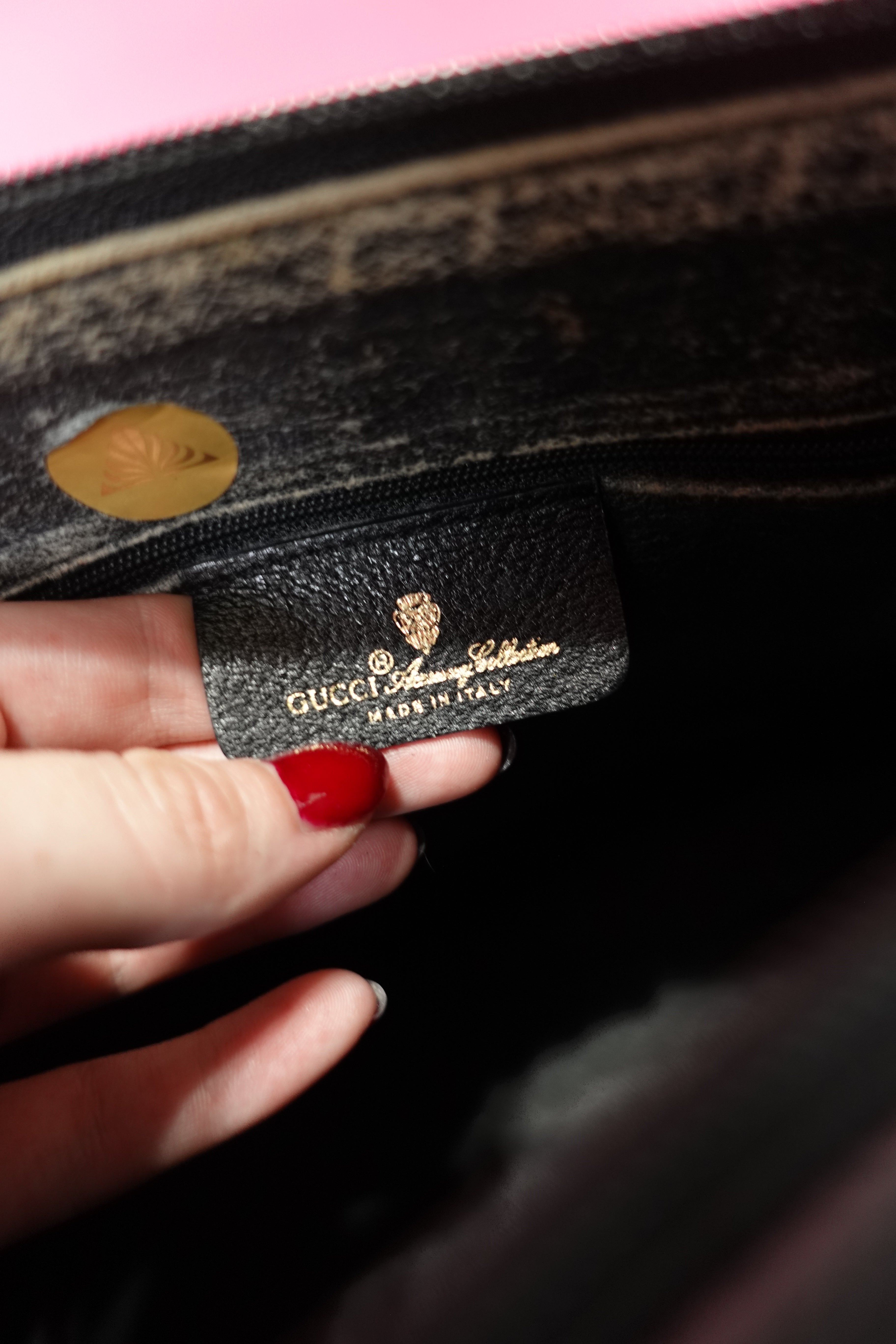 Vintage Gucci Boston Bag