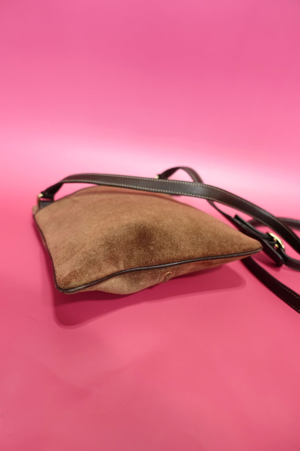 Vintage Coach Lace-Up Crossbody