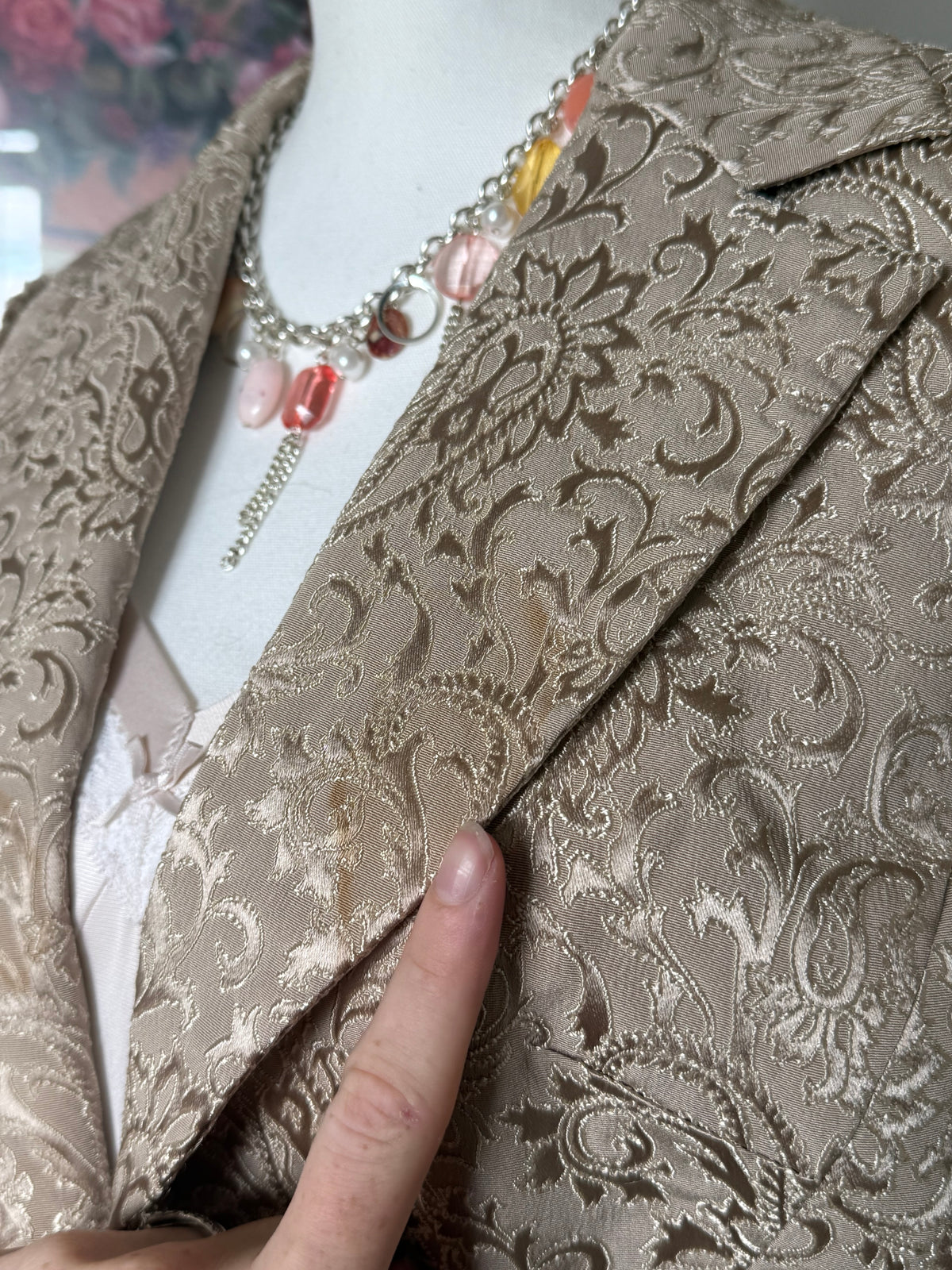 Alberto Makali Vintage Champage Blazer
