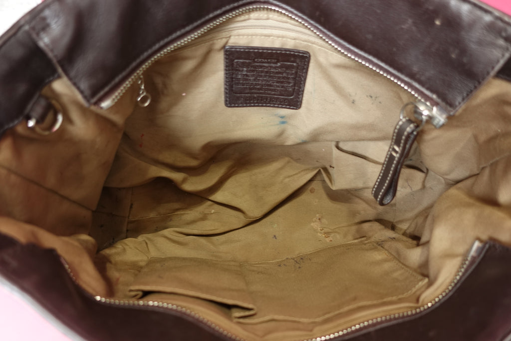 Brown Suede Coach