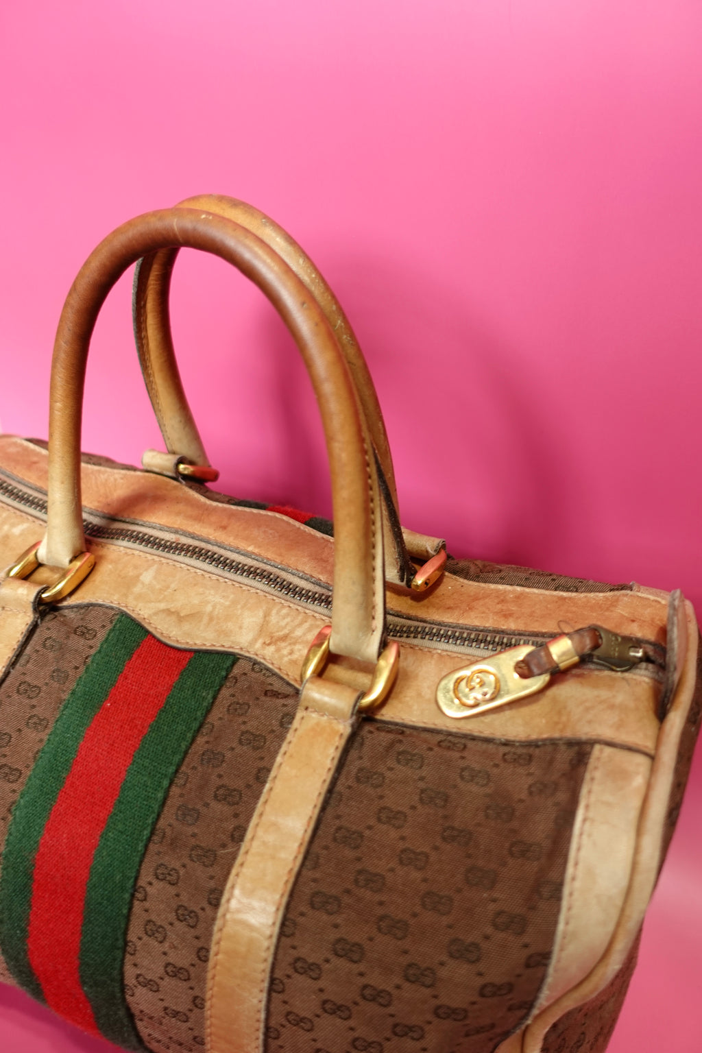 Vintage Gucci Boston Bag